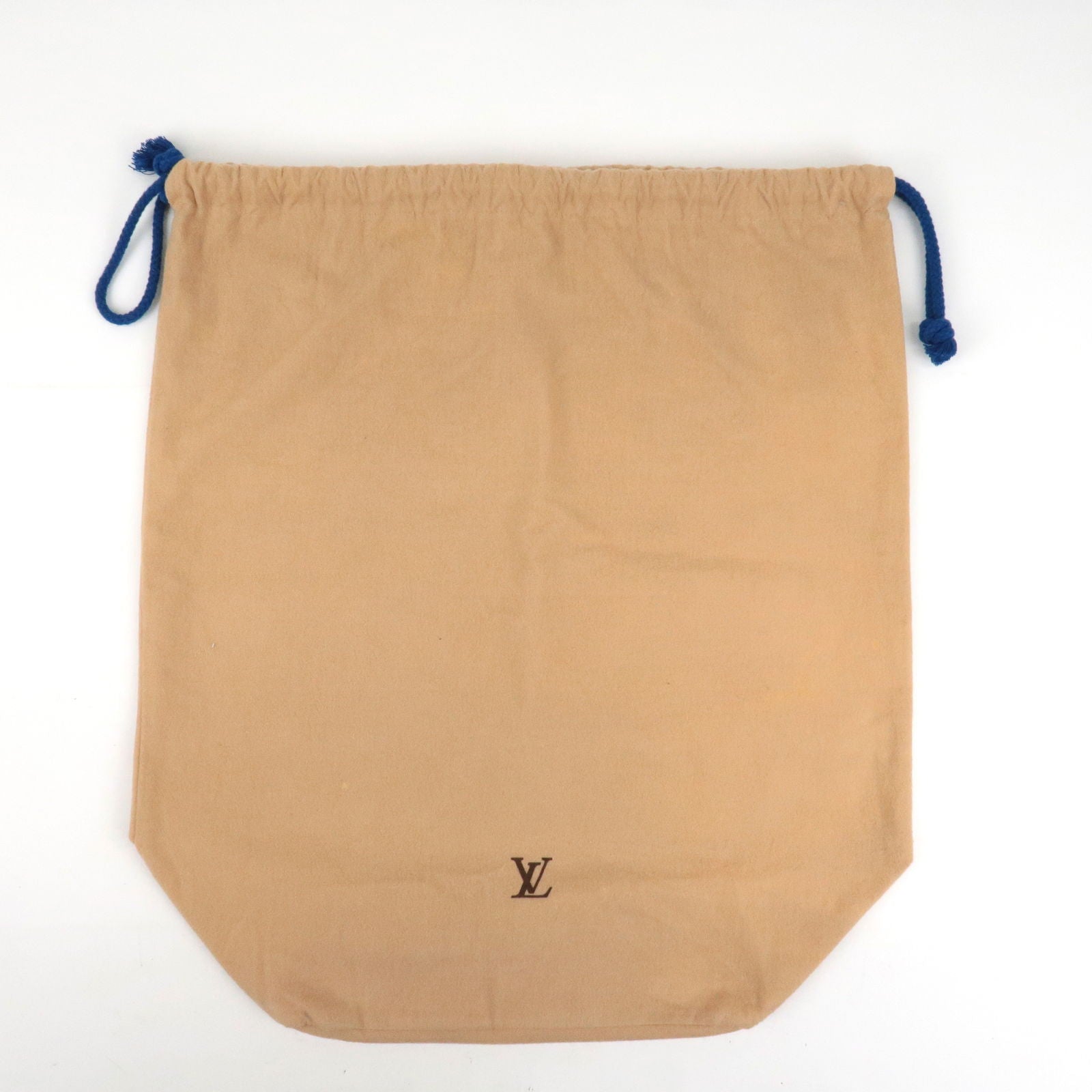 Louis Vuitton Louis Vuitton Brown LV Logo Dust bag for Small Bags