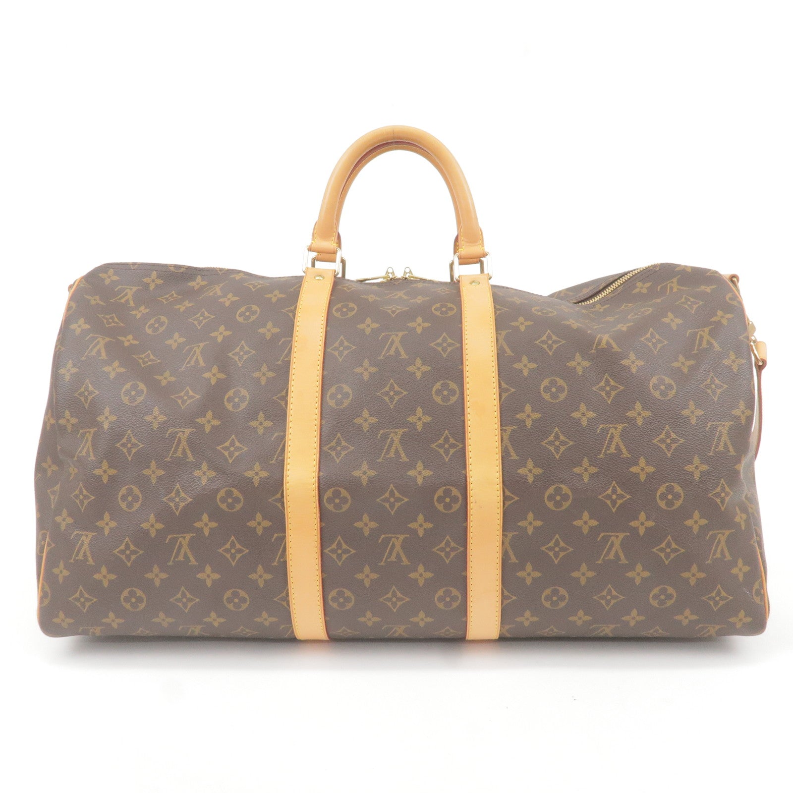 Louis Vuitton X Takashi Murakami Keepall Bandouliere Monogramouflage 55  Green for Women