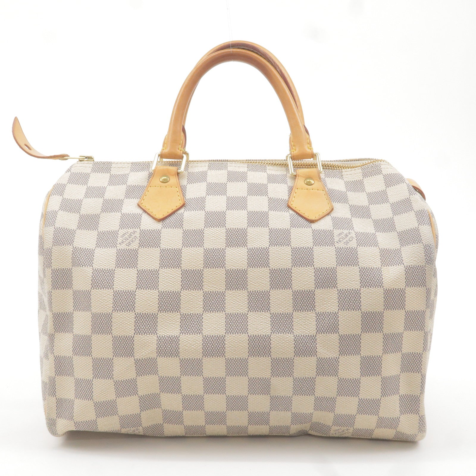 LOUIS VUITTON SPEEDY 30 REVIEW!!! In Damier Azur Canvas 