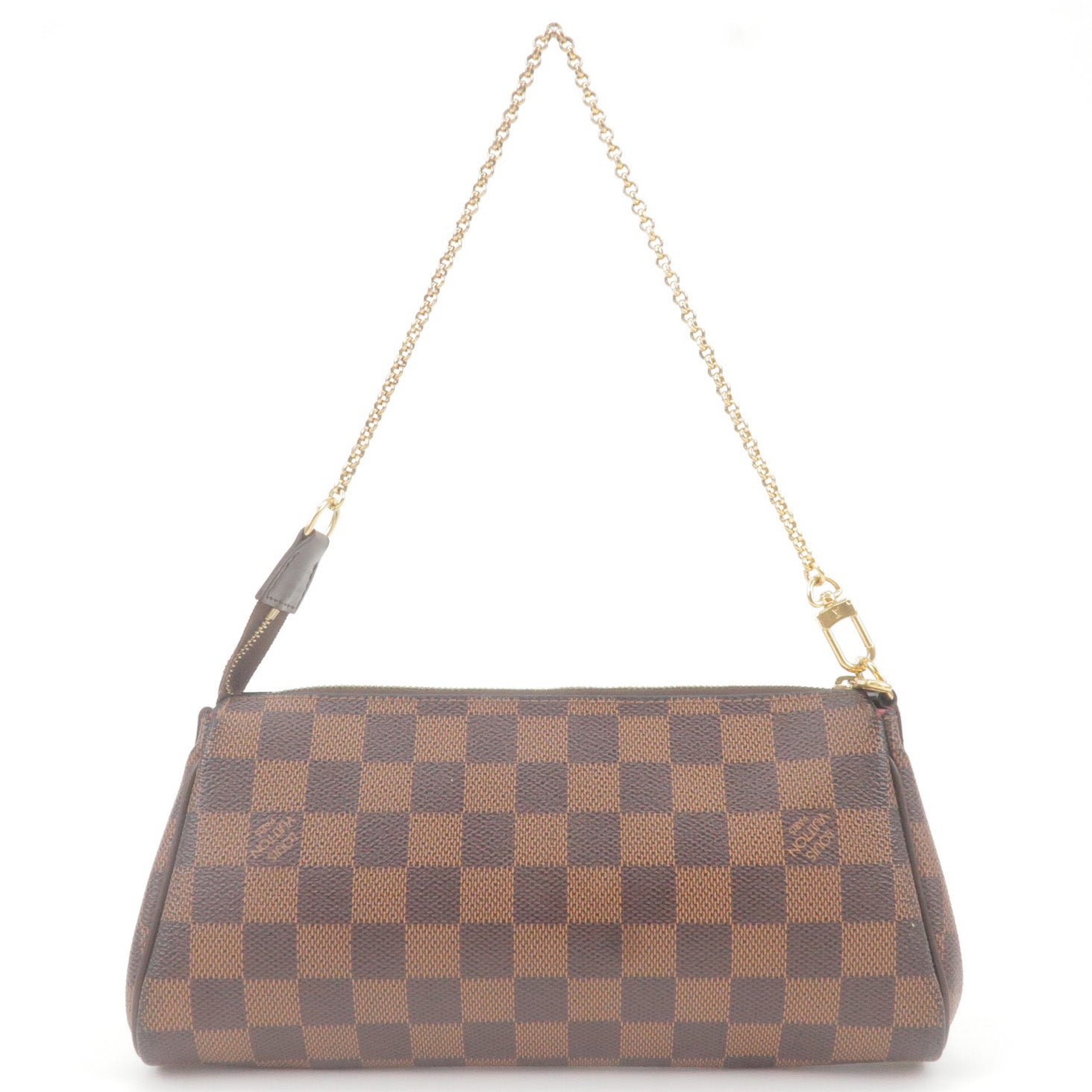 Louis Vuitton Double Card Holder Damier Brown 