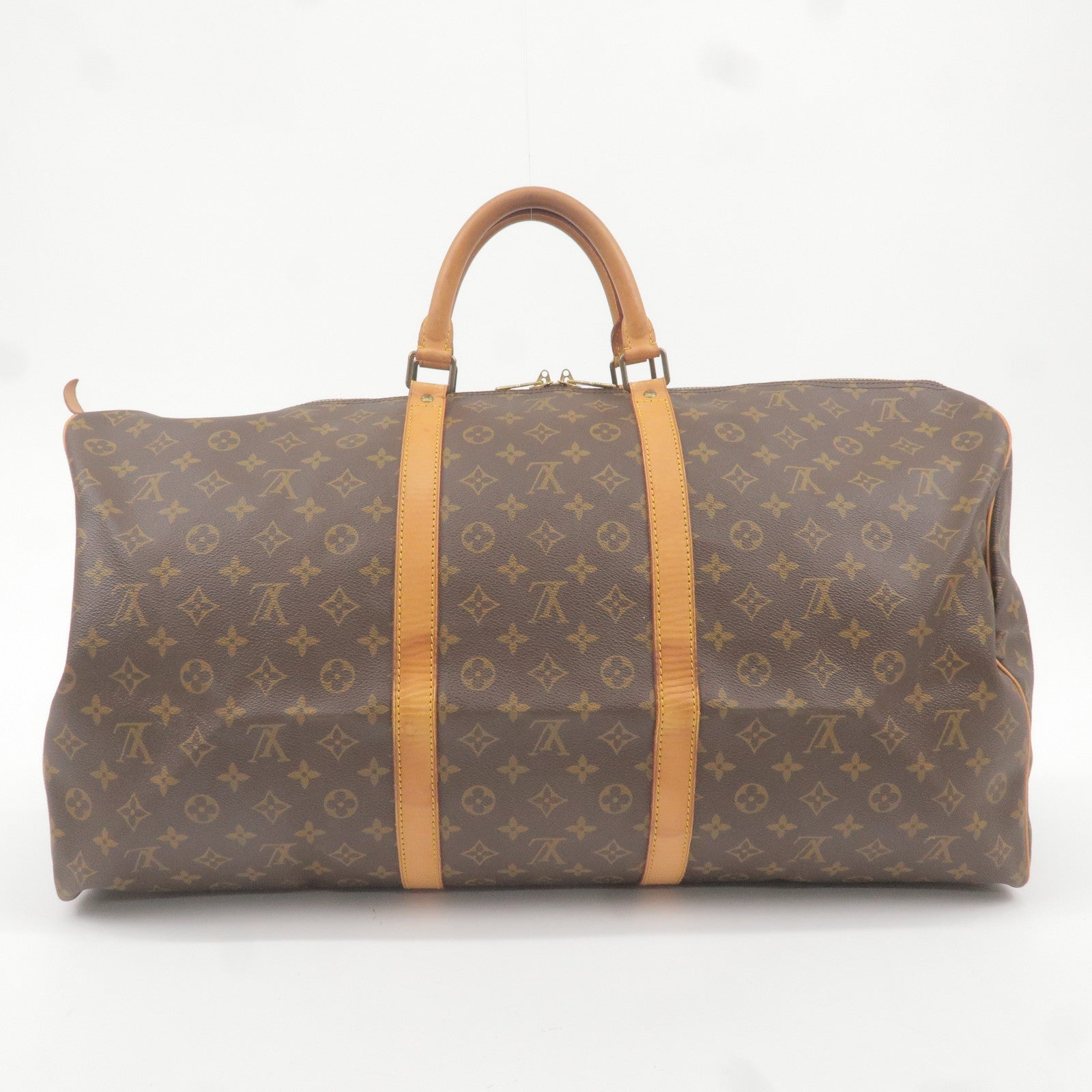 Louis Vuitton 2006 pre-owned Damier Ebene Keepall 50 Travel Bag