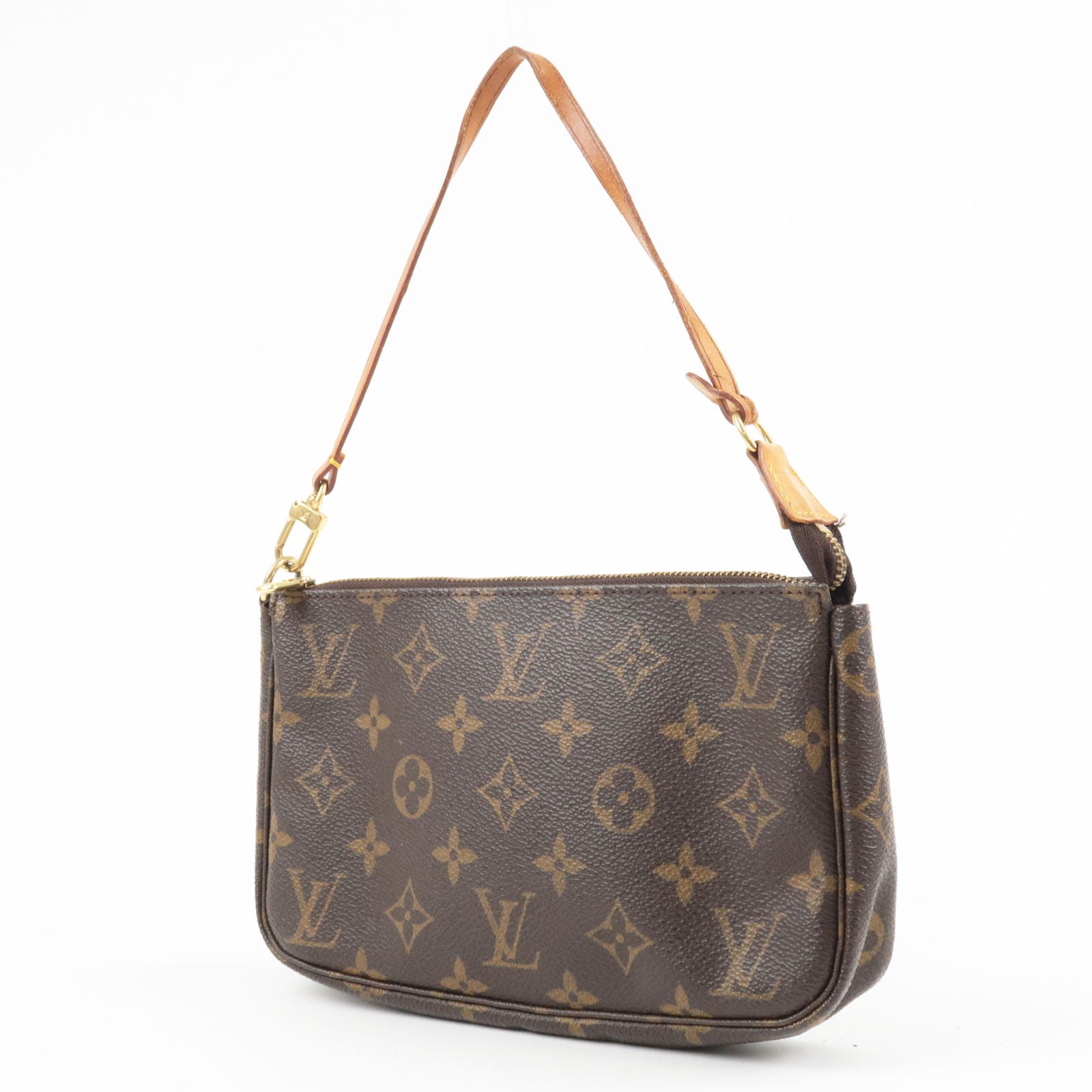 Buy Free Shipping [Pre-owned] Louis Vuitton Leather Portefeuil LV