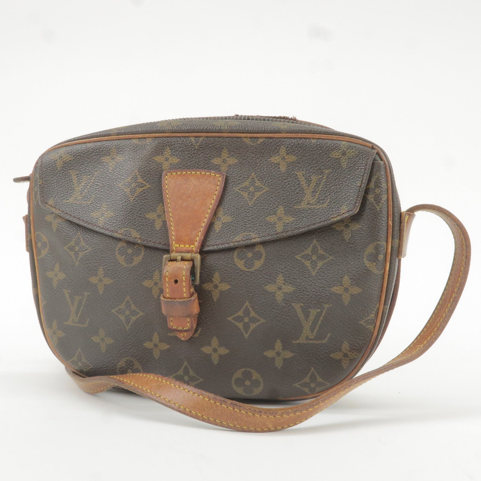 Authentic Louis Vuitton Monogram Jeune Fille MM Shoulder Bag M51226 Used  F/S