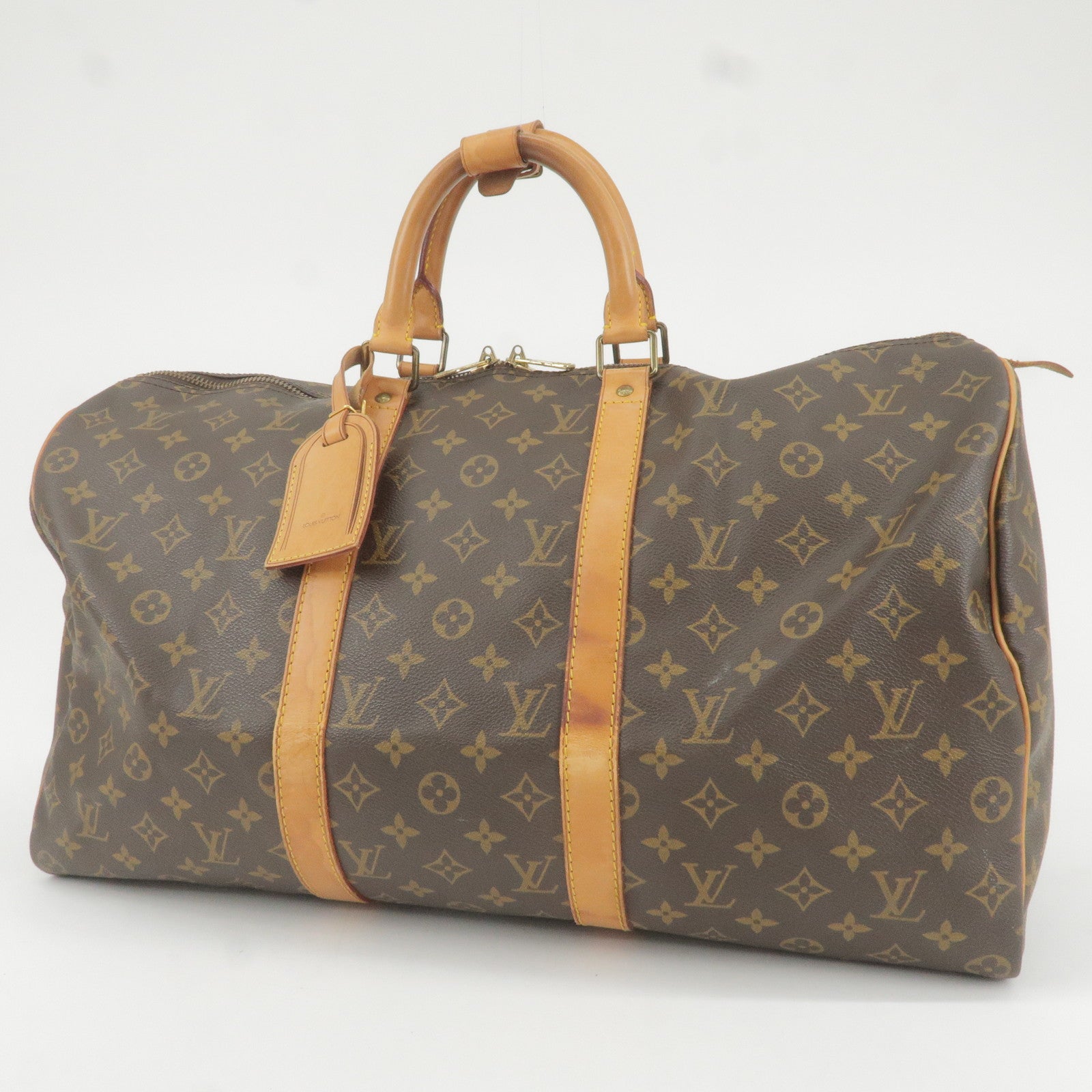 Louis Vuitton Monogram Keepall 50 M41426 Boston Bag