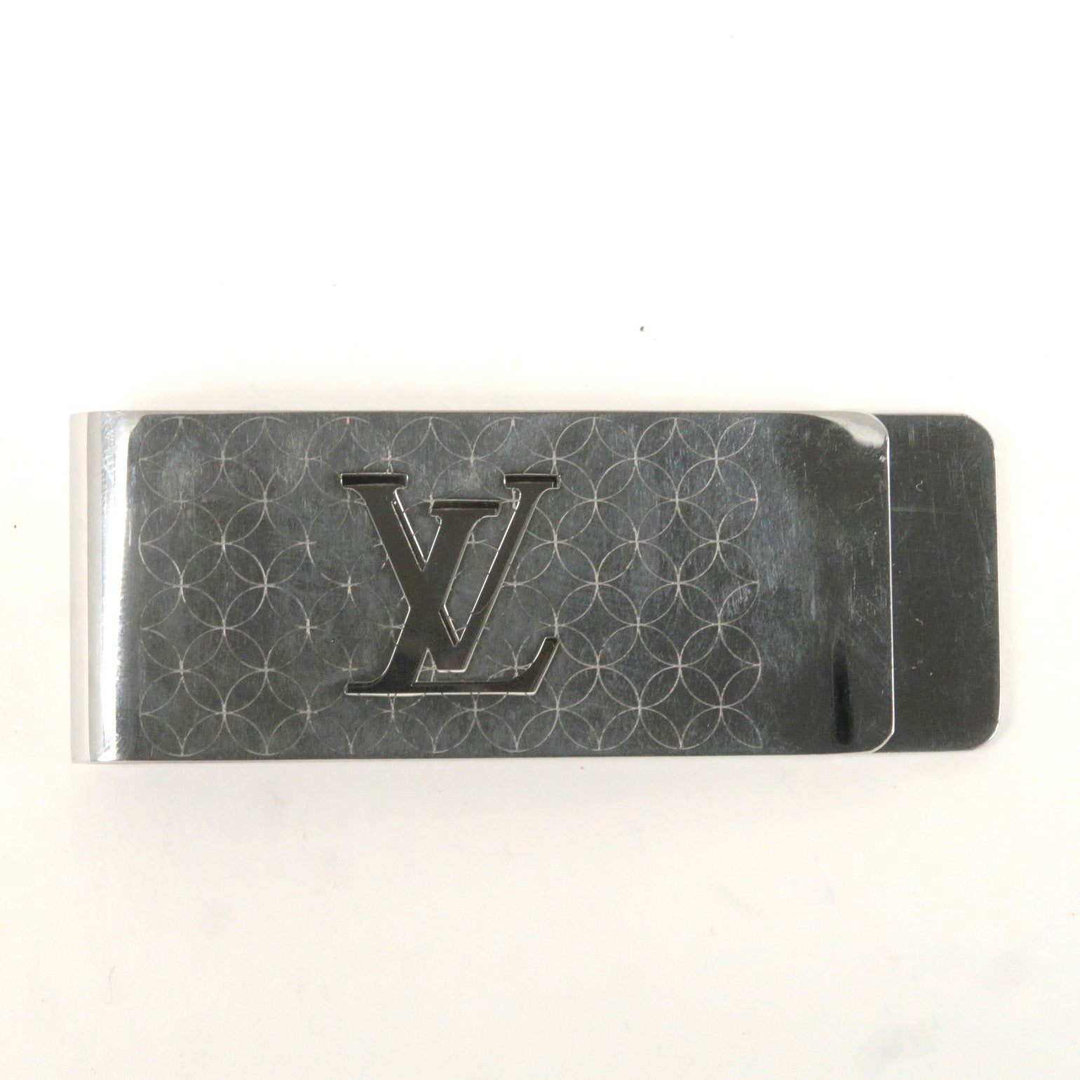 Damier Ebene LV Repurposed Money Clip