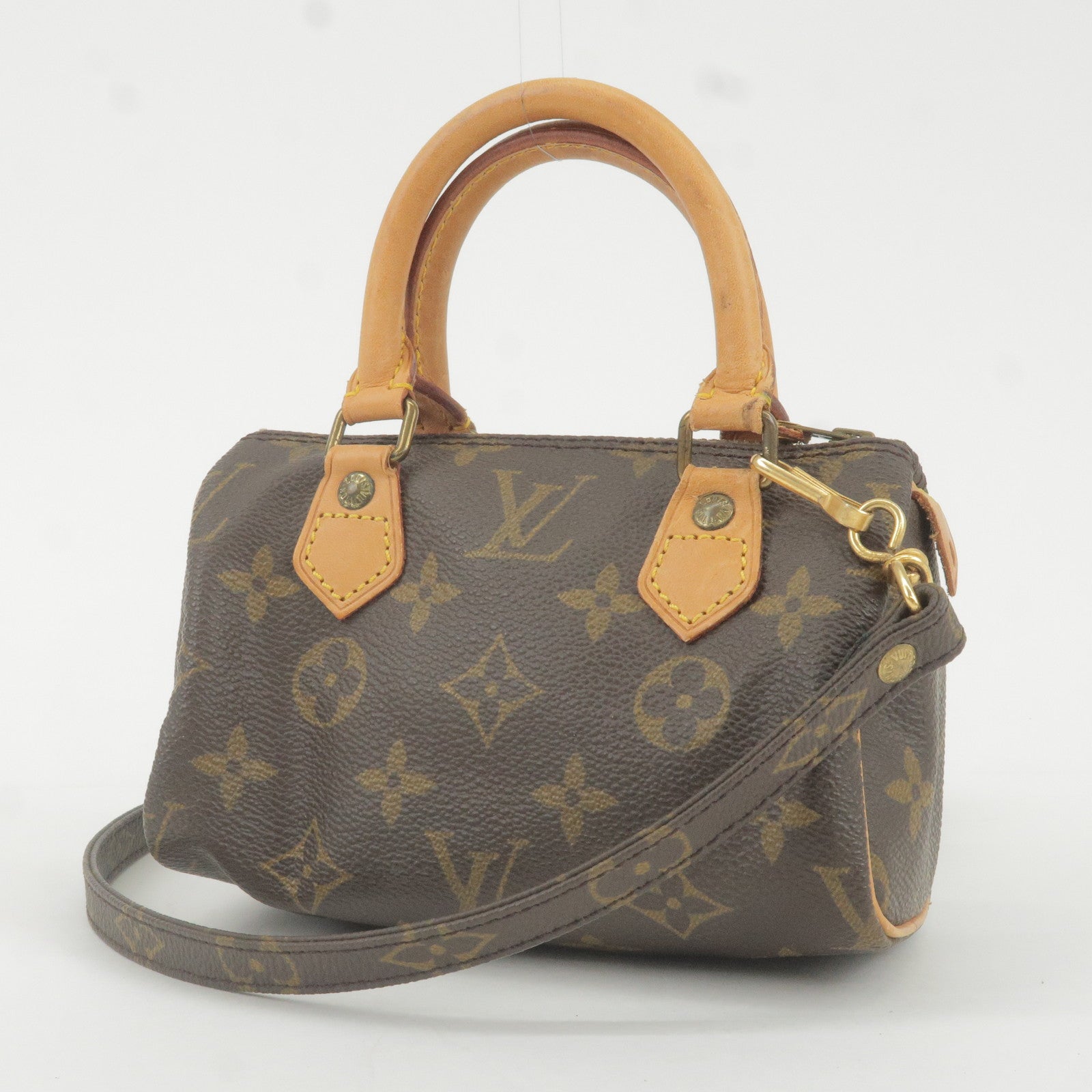 Louis Vuitton Monogram Motard Pochette Shoulder Bag - Gold House