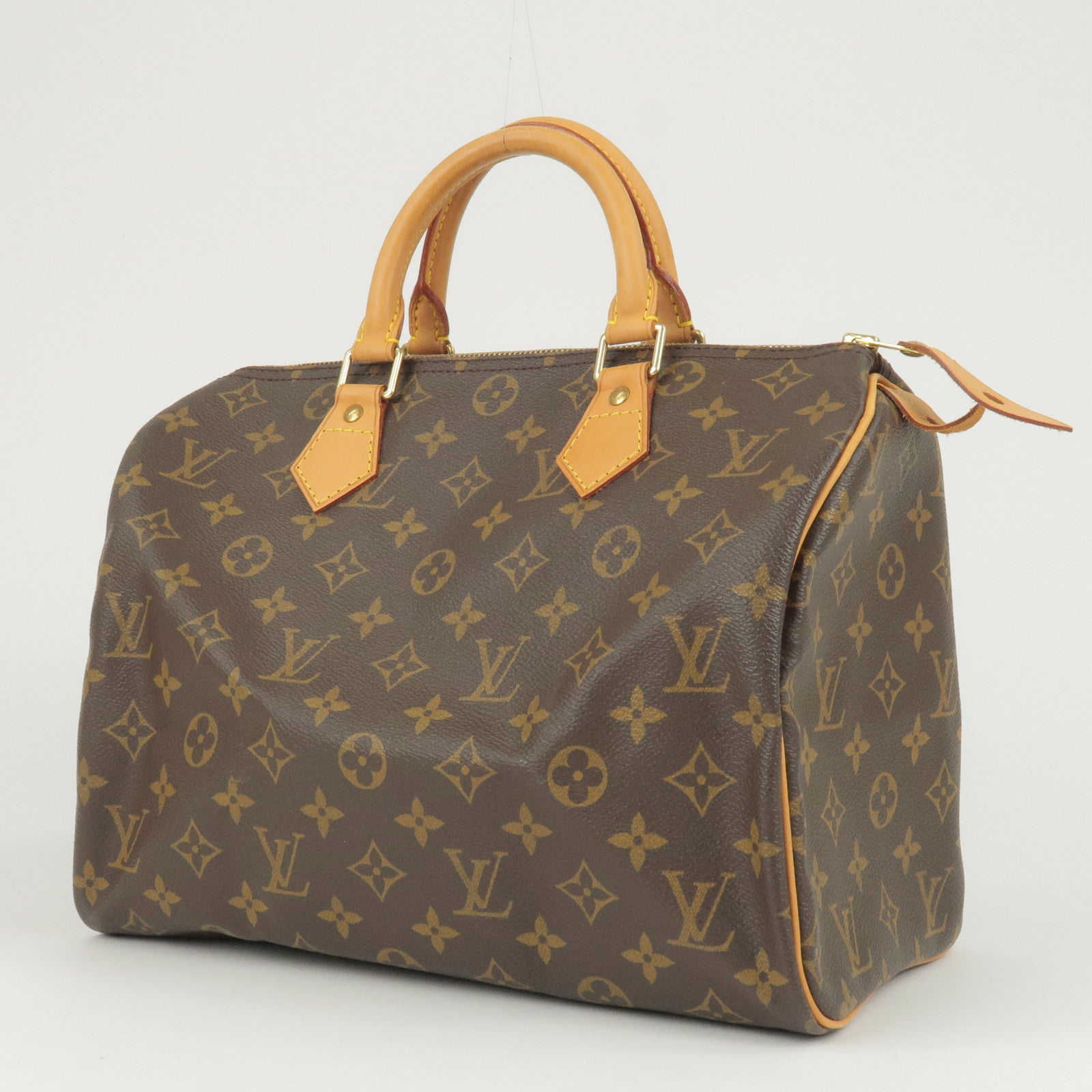 Boston - Monogram - Bag - Louis - Hand - Speedy - Bag - 30 - ep_vintage  luxury Store - M41526 – dct - portefeuille louis vuitton zippy en cuir  verni monogram bordeaux - Vuitton