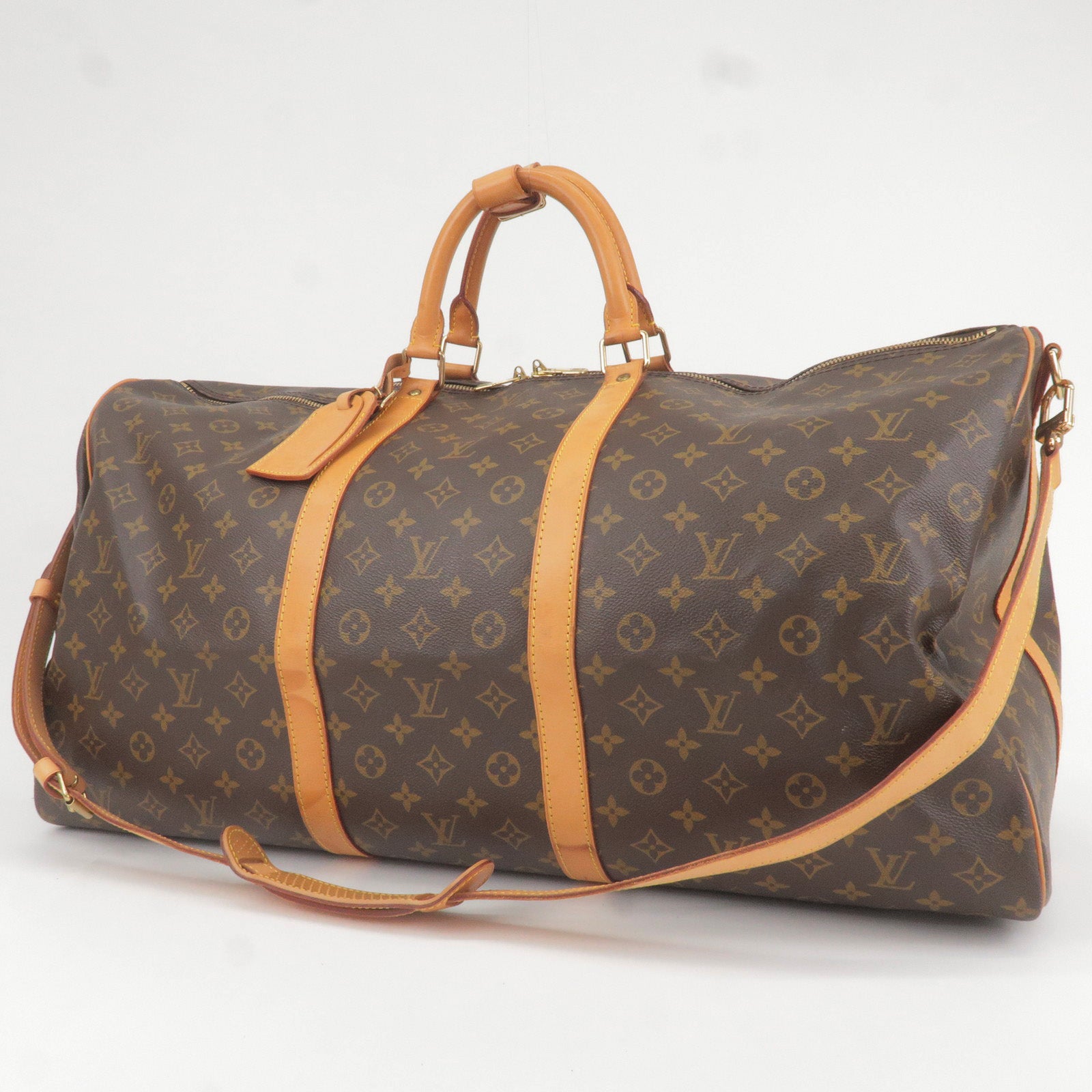 Louis Vuitton Monogram Keepall 60 Travel Large Duffle Bag M41412