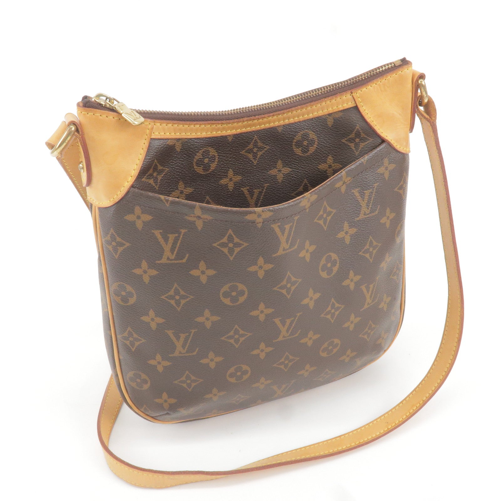 LOUIS VUITTON Mahina L Monogram Leather Shoulder Bag-US