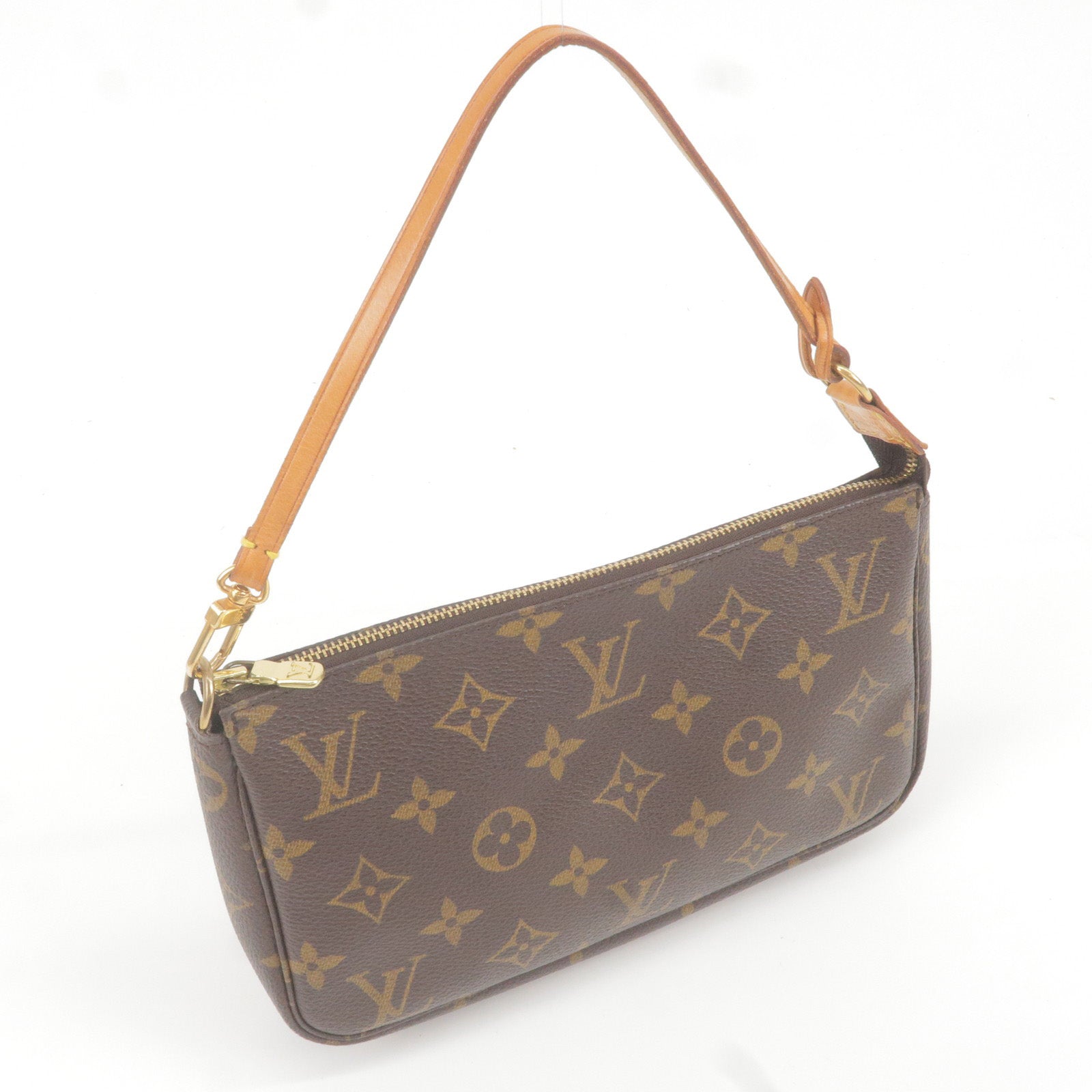 Monogram - Louis - M51980 – sac cabas louis vuitton en toile damier ebene  et cuir marron - Pochette - Les derniersères sacs Louis Vuitton Americas  Cup mises en ligne - Accessoires - Bag - Vuitton - Hand