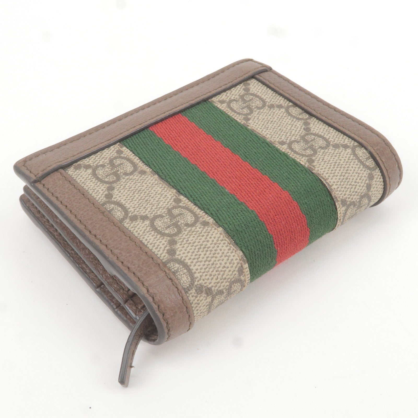 Ophidia GG Canvas Wallet in Blue - Gucci