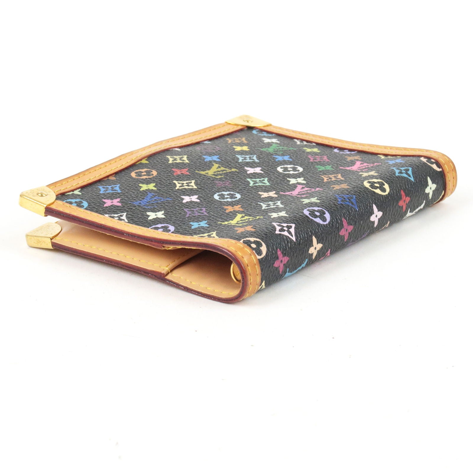 Louis Vuitton Monogram Multicolore Planner Cover Blanc Agenda GM