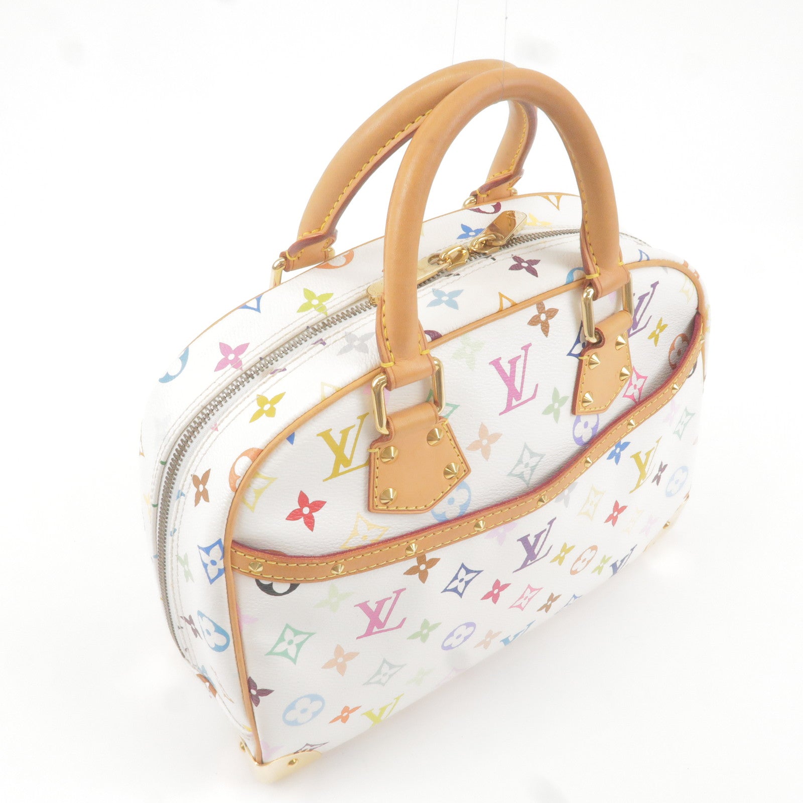 Trouville - Color - louis vuitton trainers surface in monogram styling -  Vuitton - ep_vintage luxury Store - Monogram - M92663 – dct - Blanc - Multi  - Hand - Bag - Louis