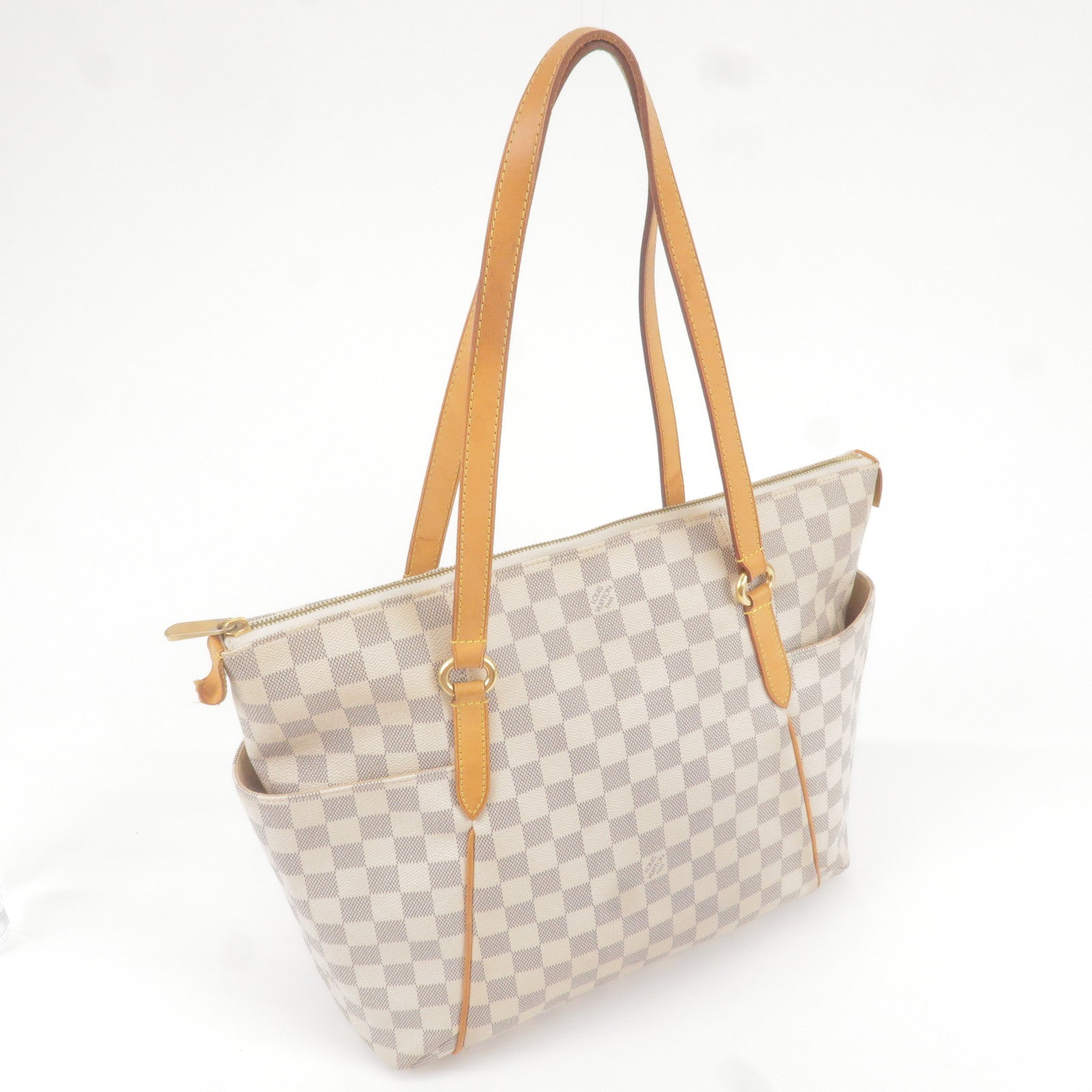 Louis Vuitton Hand Bag Manhattan Gm Monogram Canvas Shoulder Added Insert  A994-d Auction