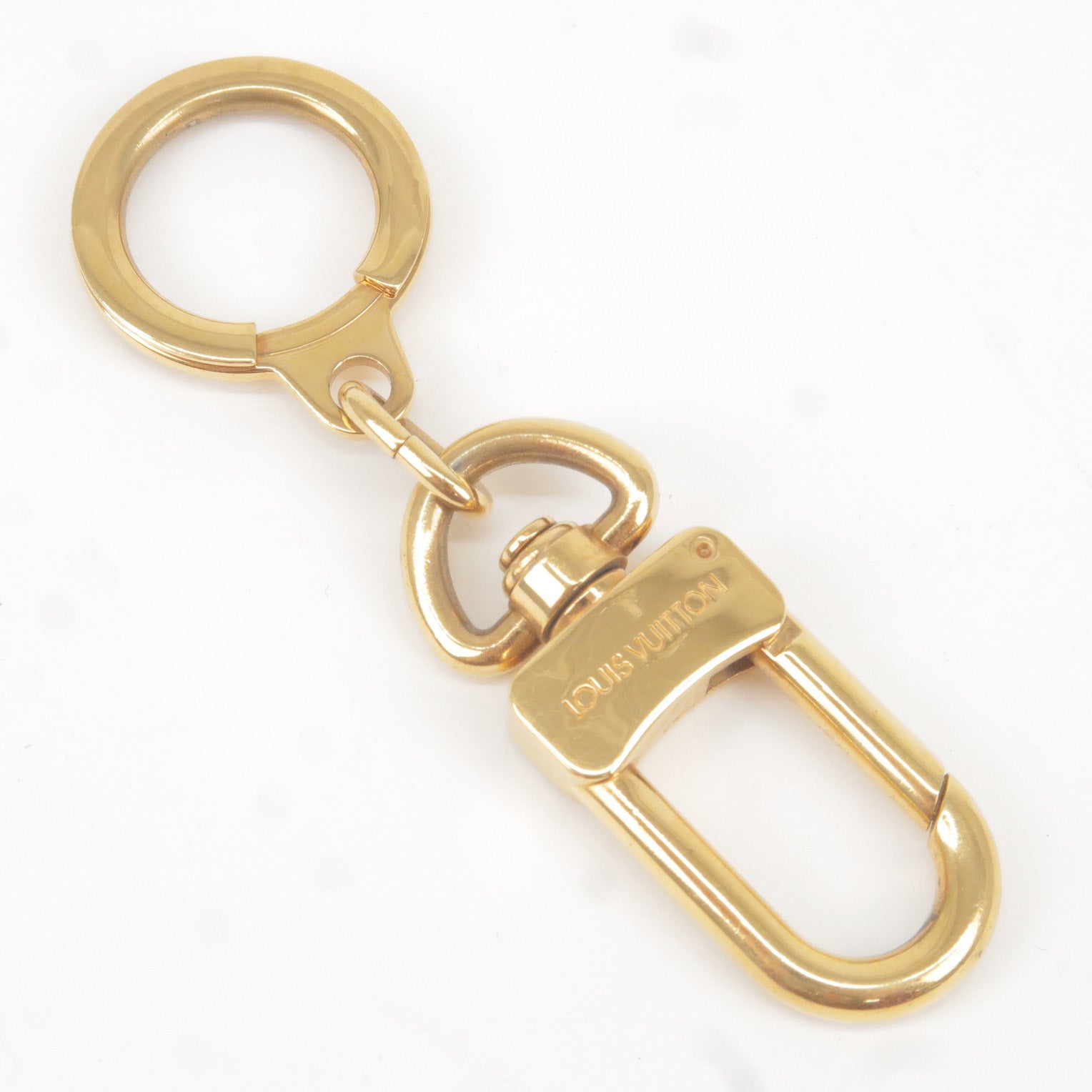 Louis Vuitton Key Holder Metal 2set Gold Lv