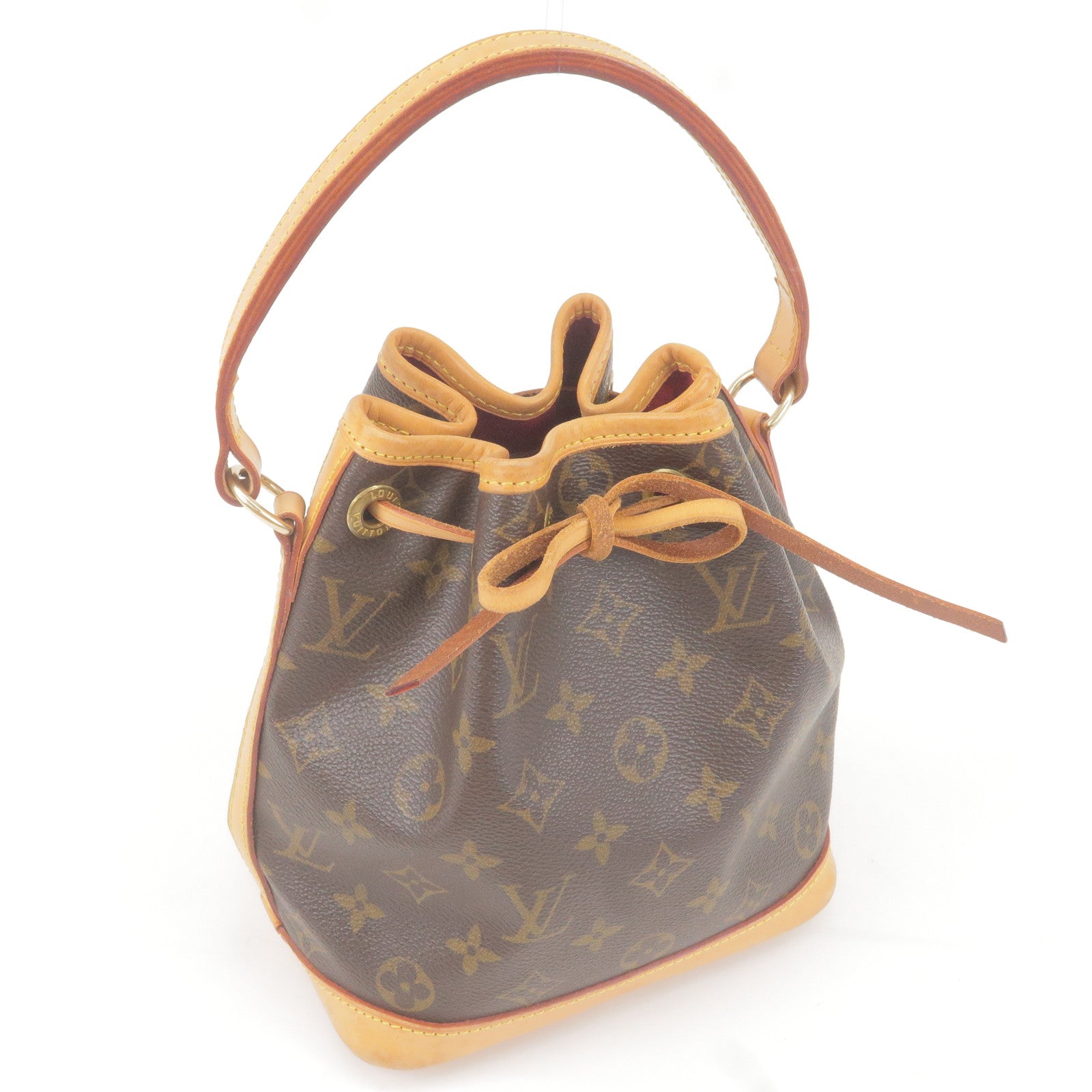 Louis Vuitton Cancun Brown Canvas Clutch Bag (Pre-Owned)