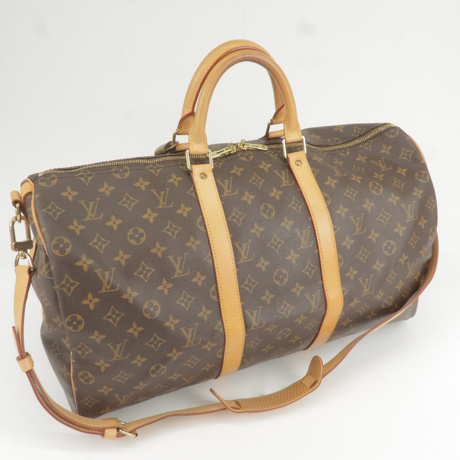 Louis Vuitton Black, Pattern Print Bicolor Monogram Giant Empreinte Double Zip Pochette