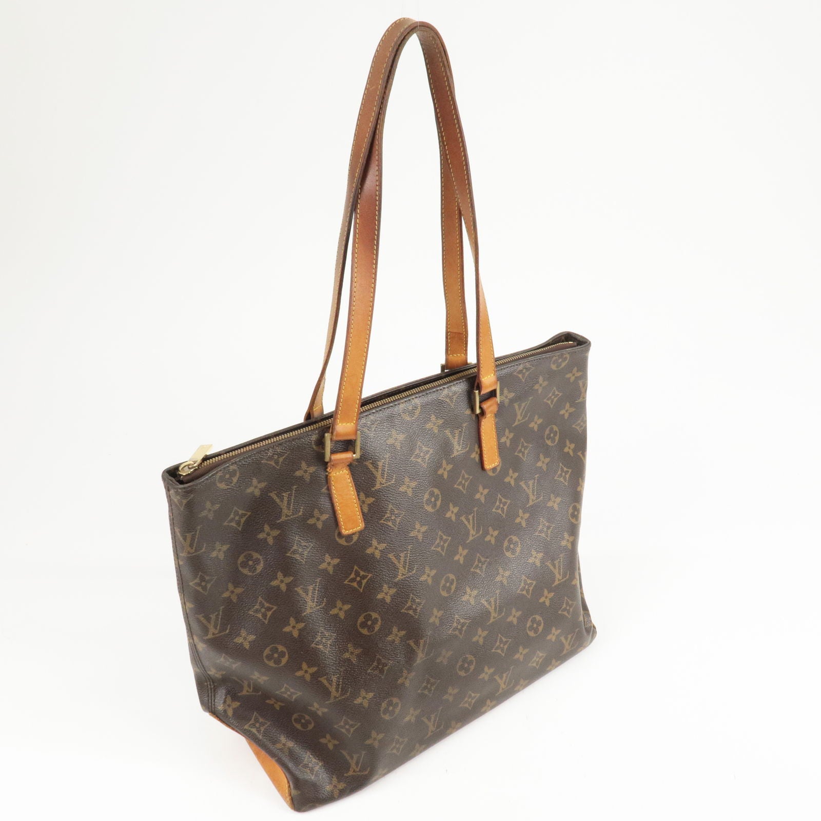 Pre-owned Louis Vuitton Fabric Tote Bag In Blue