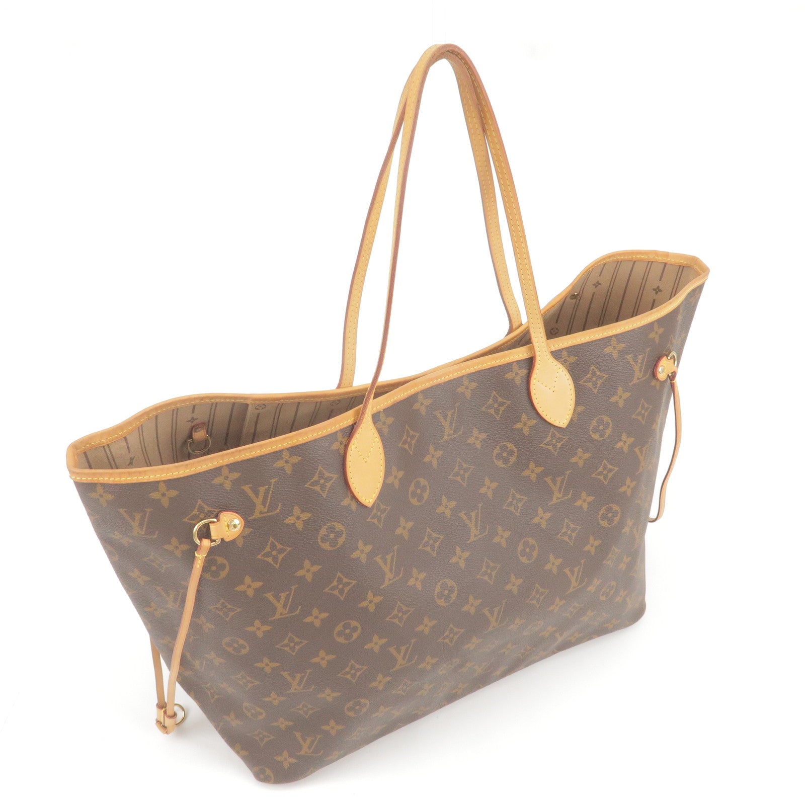 louis vuitton striped neverfull