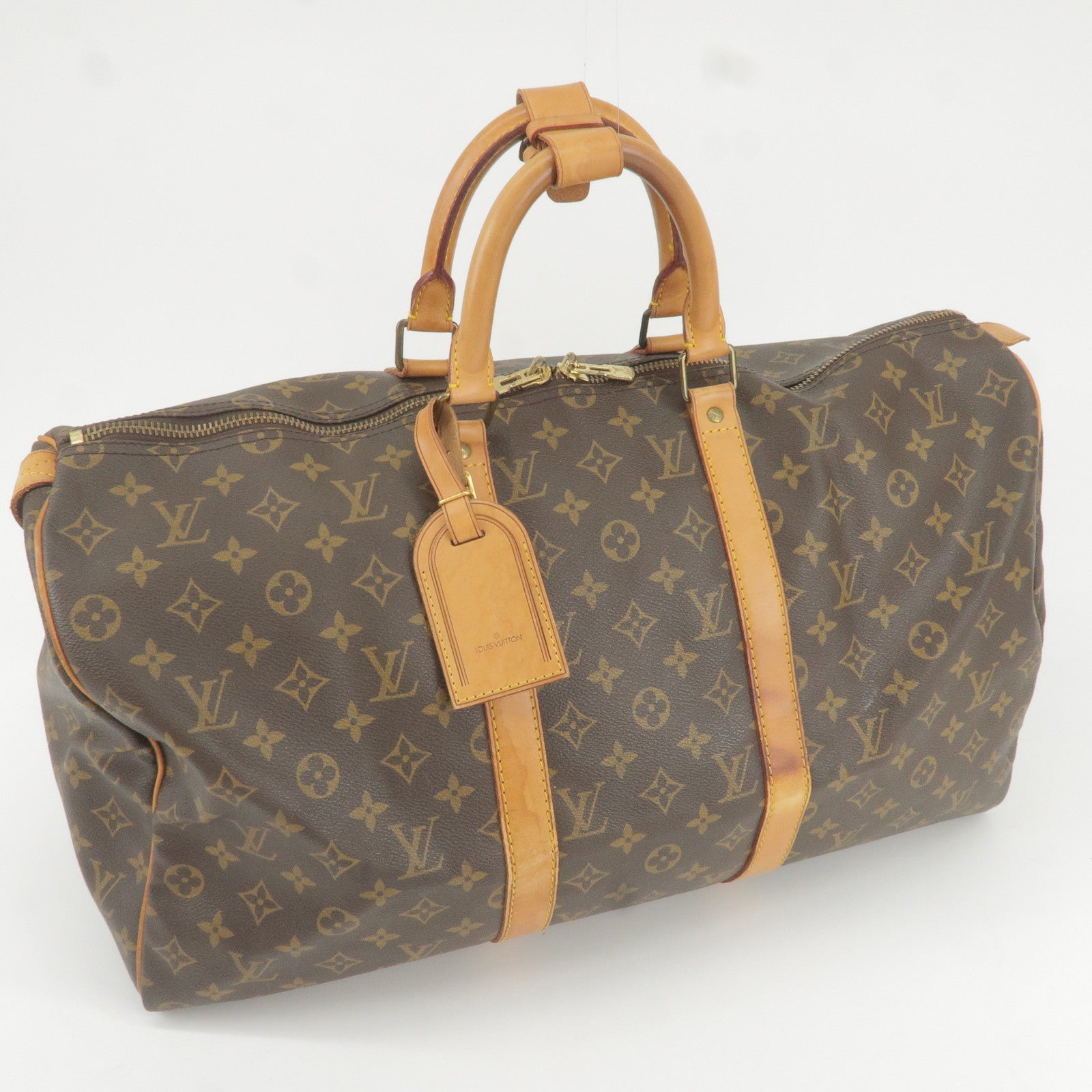 Louis Vuitton X NIGO LV2 BROWN Monogram Keepall 50 Virgil Abloh