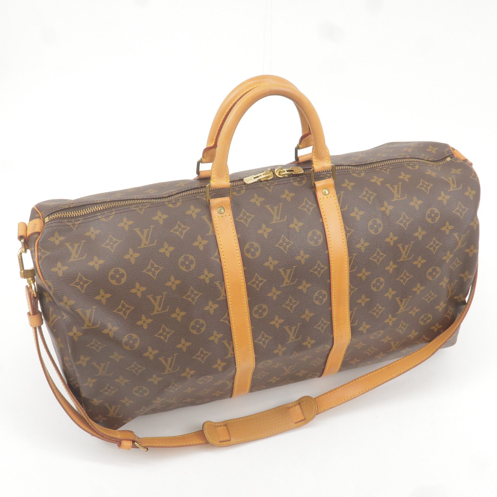 Louis Vuitton Yayoi Kusama Keepall Bandouliere 55 Travel Bag