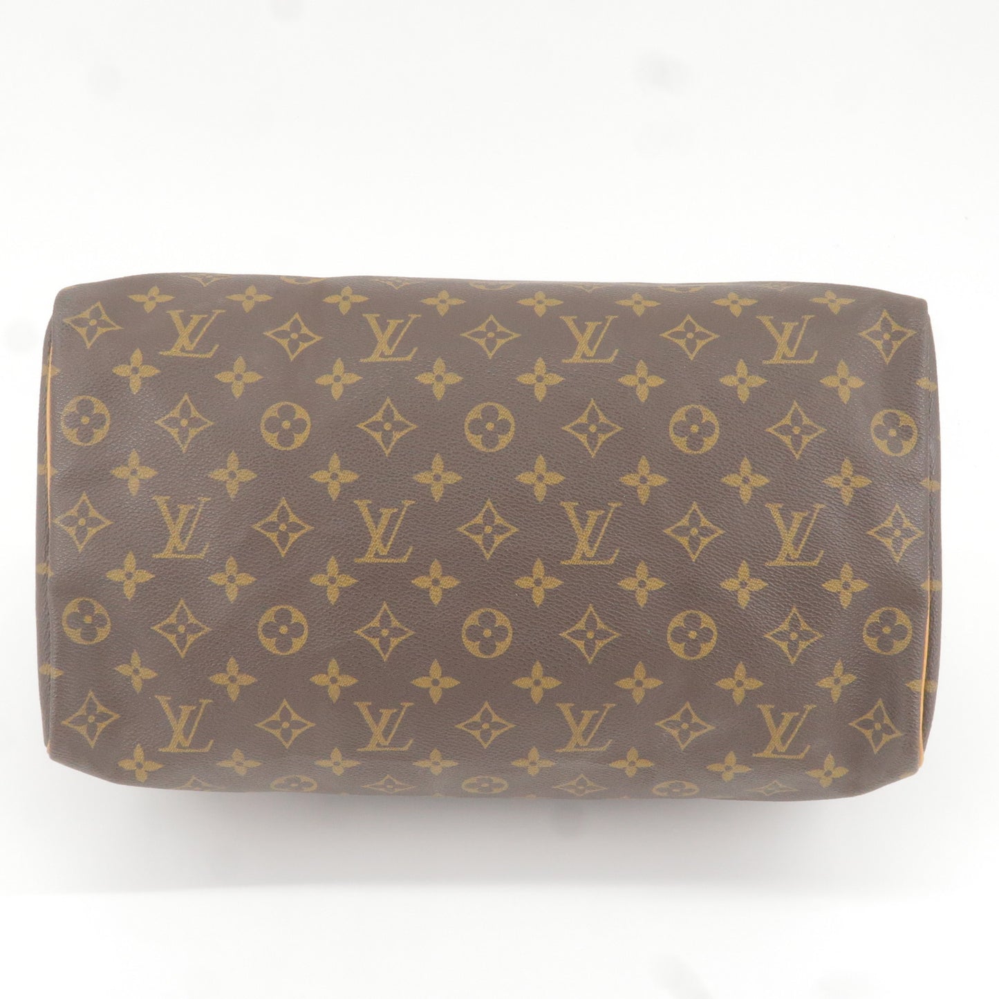 Brown Louis Vuitton Monogram Speedy 35 Boston Bag