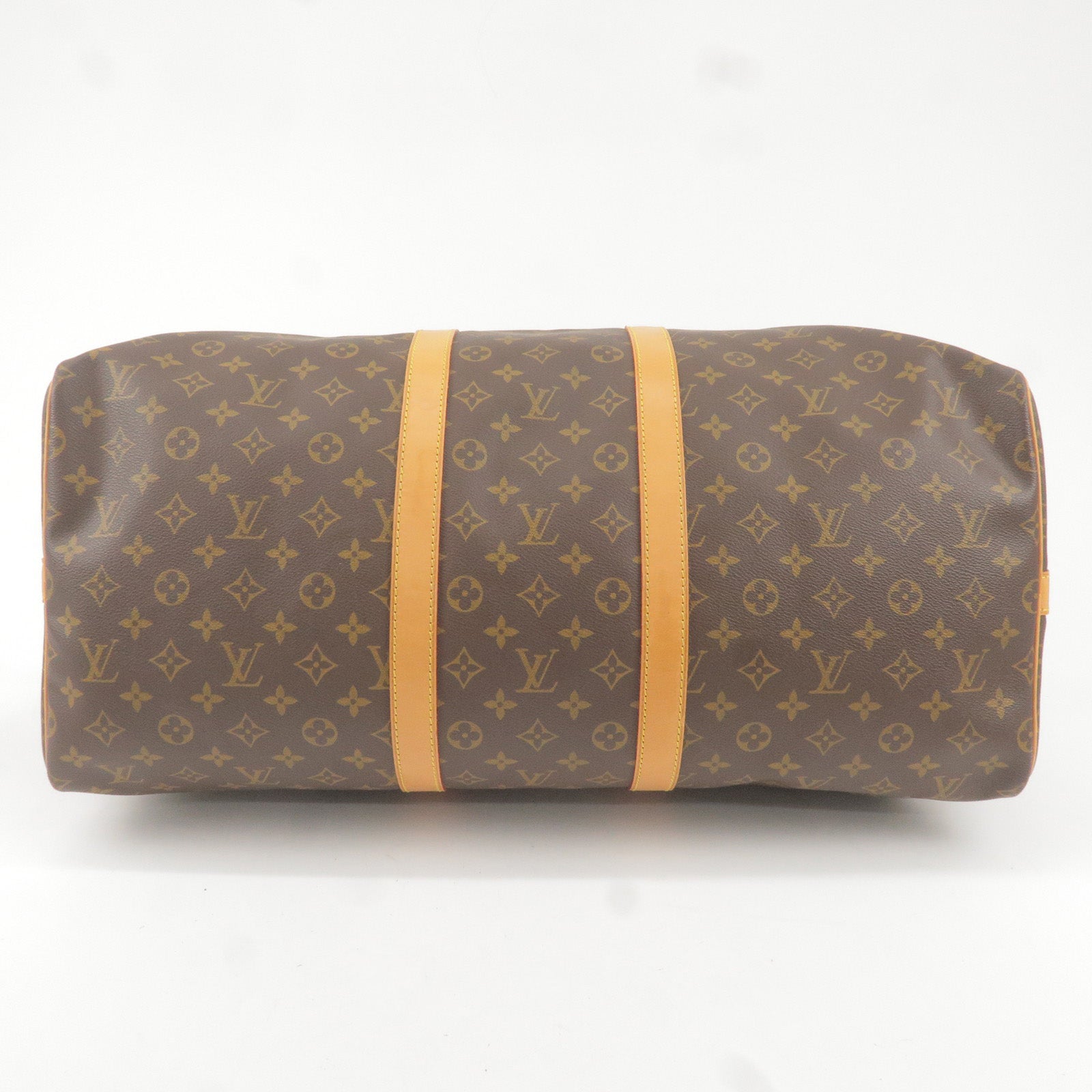 Pre-owned Louis Vuitton Keepall Xs Cloth Travel Bag In Green