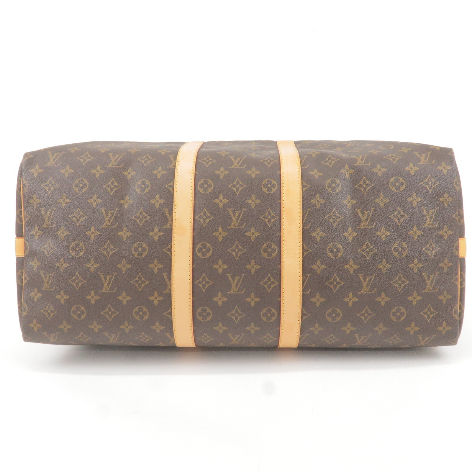 LOUIS VUITTON Damier Checkerboard Small Mahjong Bag T and B Brown