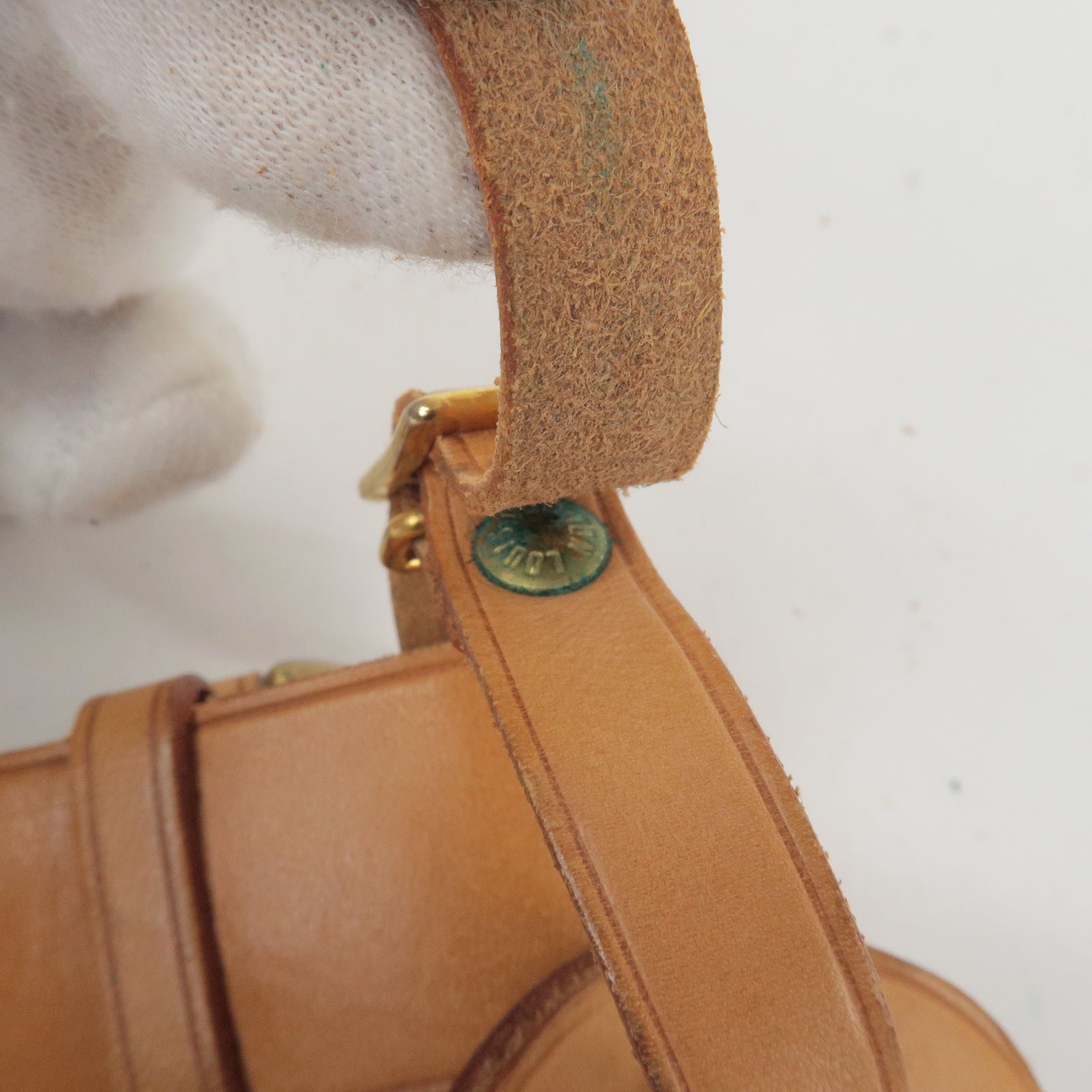 Beige – dct - Set - Name - Leather - Set - Tag - of - Vuitton - Louis - 10  - ep_vintage luxury Store - Poignet - bolso bandolera louis vuitton mick en  cuero granulado gris antracita