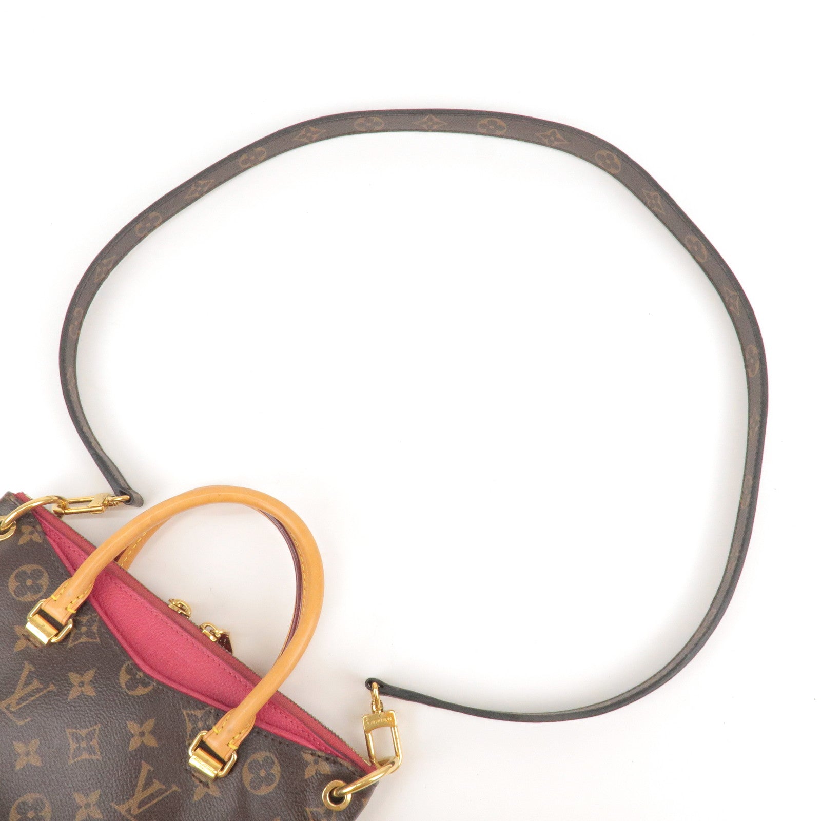 Louis Vuitton Pallas BB Monogram Canvas Shoulder Bag