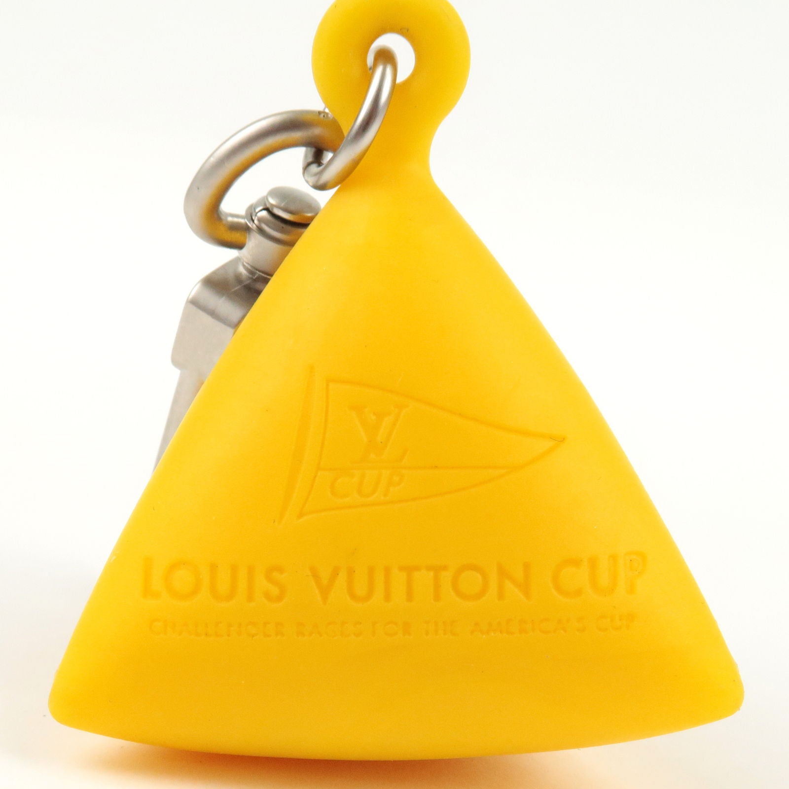 Louis Vuitton Louis Vuitton Yellow Rubber Limited Edition LV Cup Key