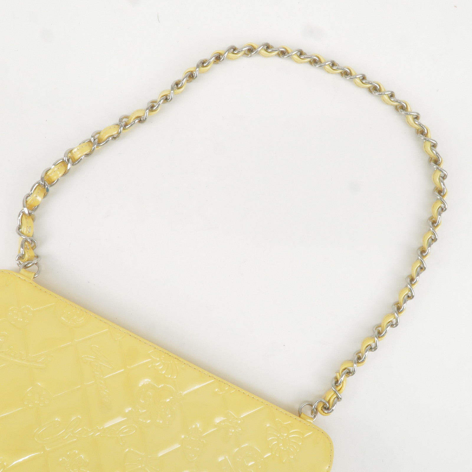 Chain - Shoulder - Yellow - ep_vintage luxury Store - Chanel le