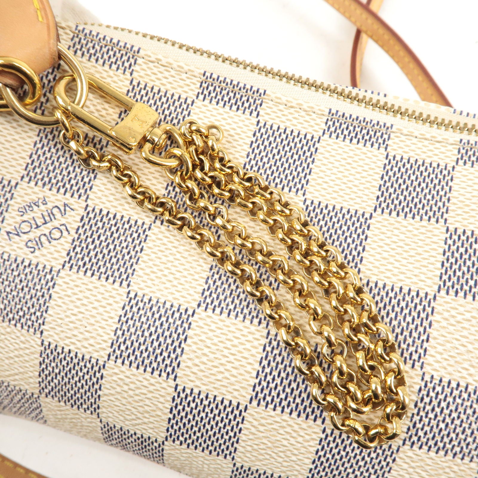 Damier - Eva - Azur - Louis Vuitton LV Trainer FW20 - Louis - ep_vintage  luxury Store - Pouch - Vuitton - 2Way - Chain - Bag - N55214 – dct