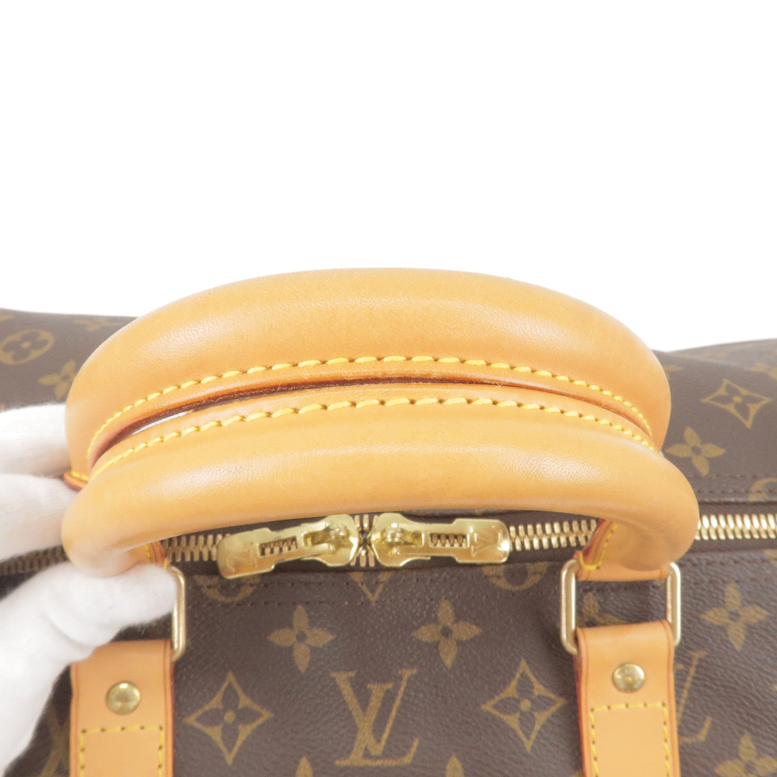 maleta flexible louis vuitton pegase 55 cm en lona monogram marron