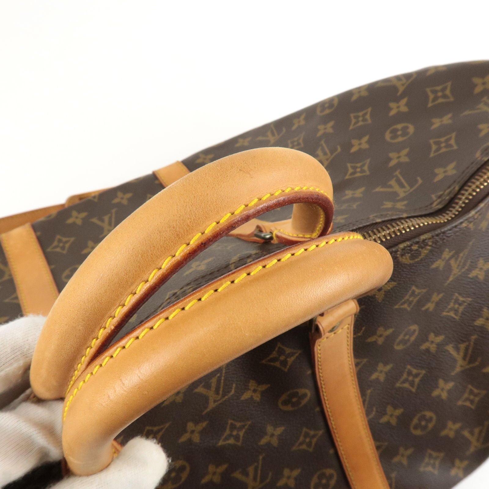 Louis Vuitton Monogram Keepall Bandouliere 55 Boston Bag M41414 LV