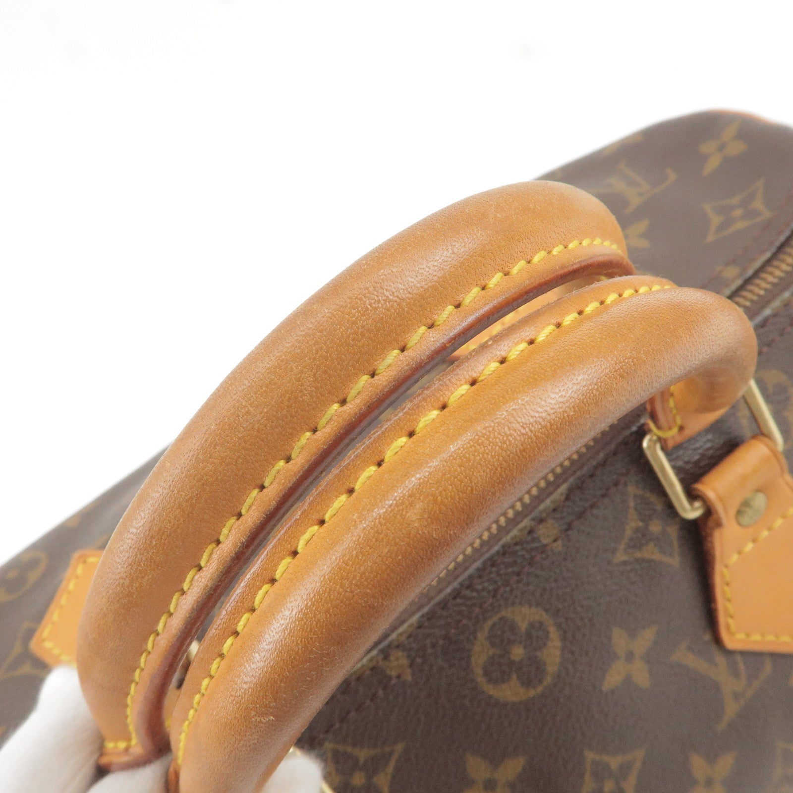 Monogram - Sac de voyage Louis Vuitton Flanerie en toile monogram marron et  cuir naturel - M41526 – x Louis Vuitton 1 - Boston - Louis - Hand - Bag -  30 - Speedy - Vuitton - Bag