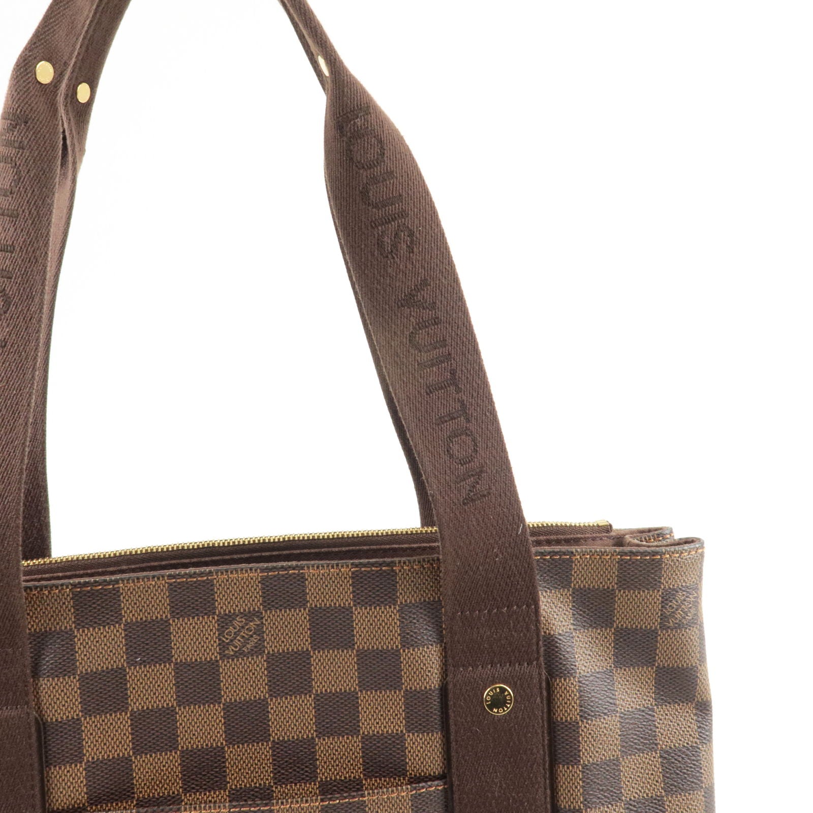 Louis Vuitton Damier Caba Beaubourg Tote Bag Ebene Men N52006 Excellent  Z1955