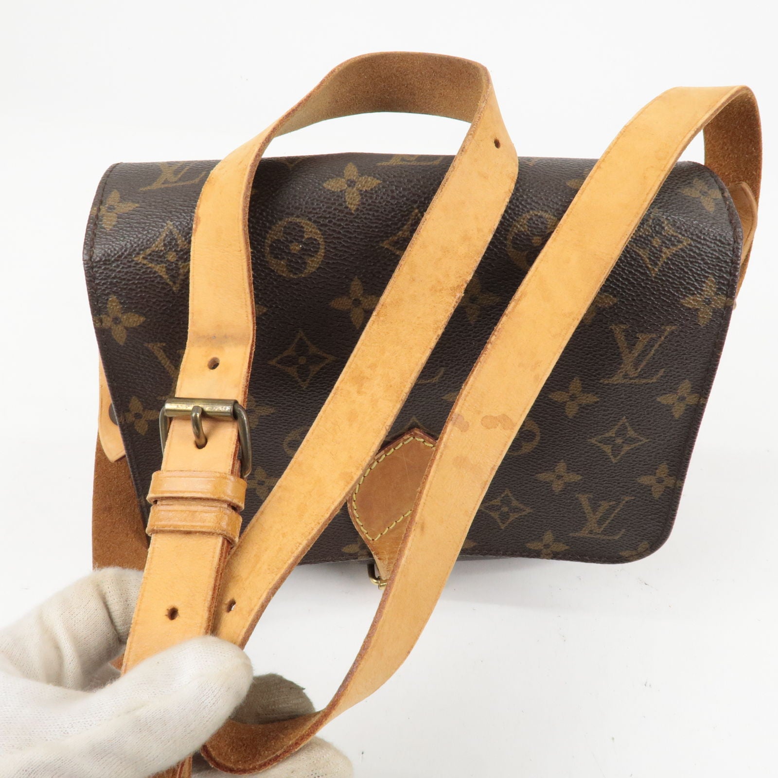 22 - Crossbody - Louis - Cartouchiere - M51253 – dct - louis vuitton  neverfull mm monogram empreinte tote bag beige - Bag - Monogram -  ep_vintage luxury Store - Vuitton