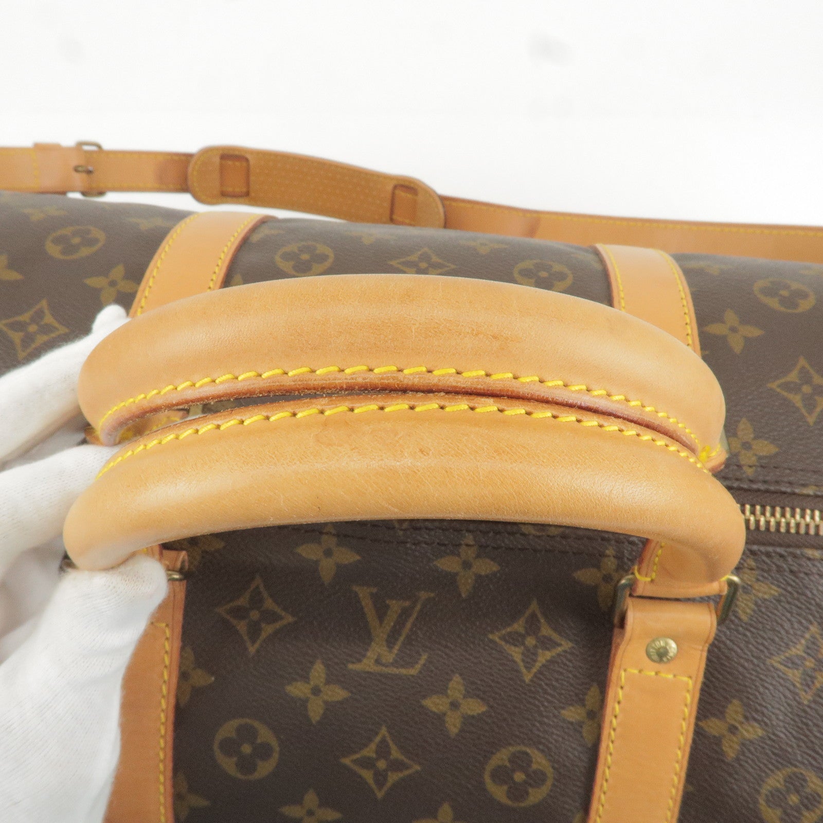 Louis Vuitton X Supreme Red Epi Leather Keepall 45cm Bandouliere Shoul