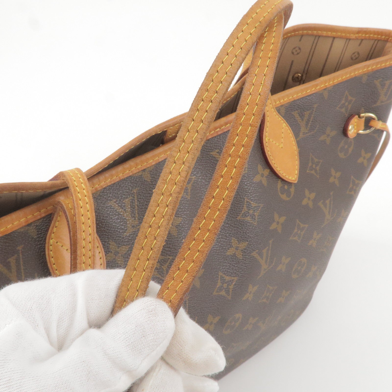 Louis Vuitton Monogram Canvas Tassel Bag Charm Brown