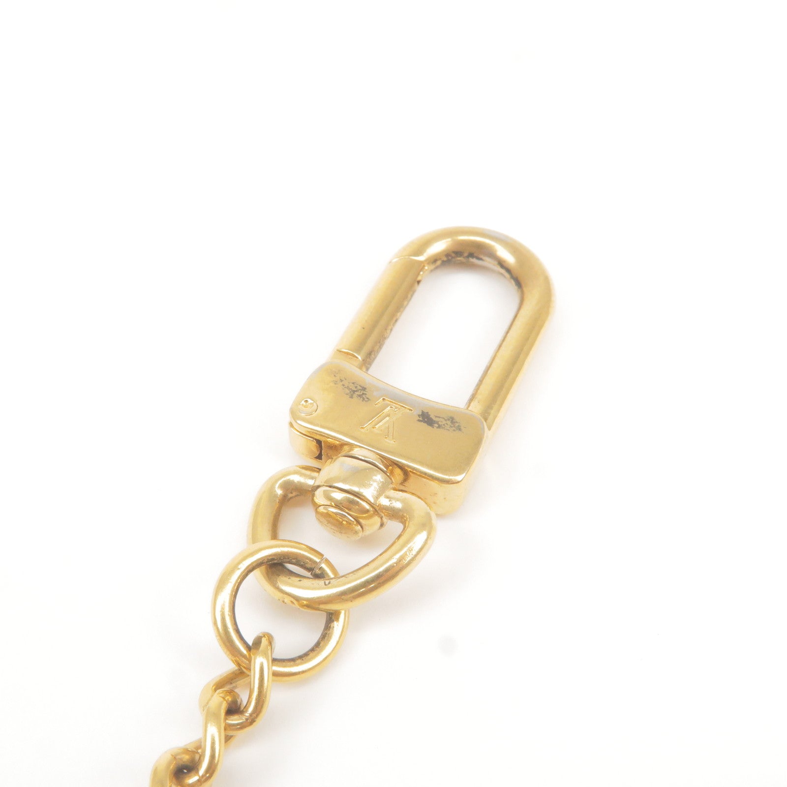 Louis Vuitton Chaine Anneau Cles Keyring (Gold) M58021