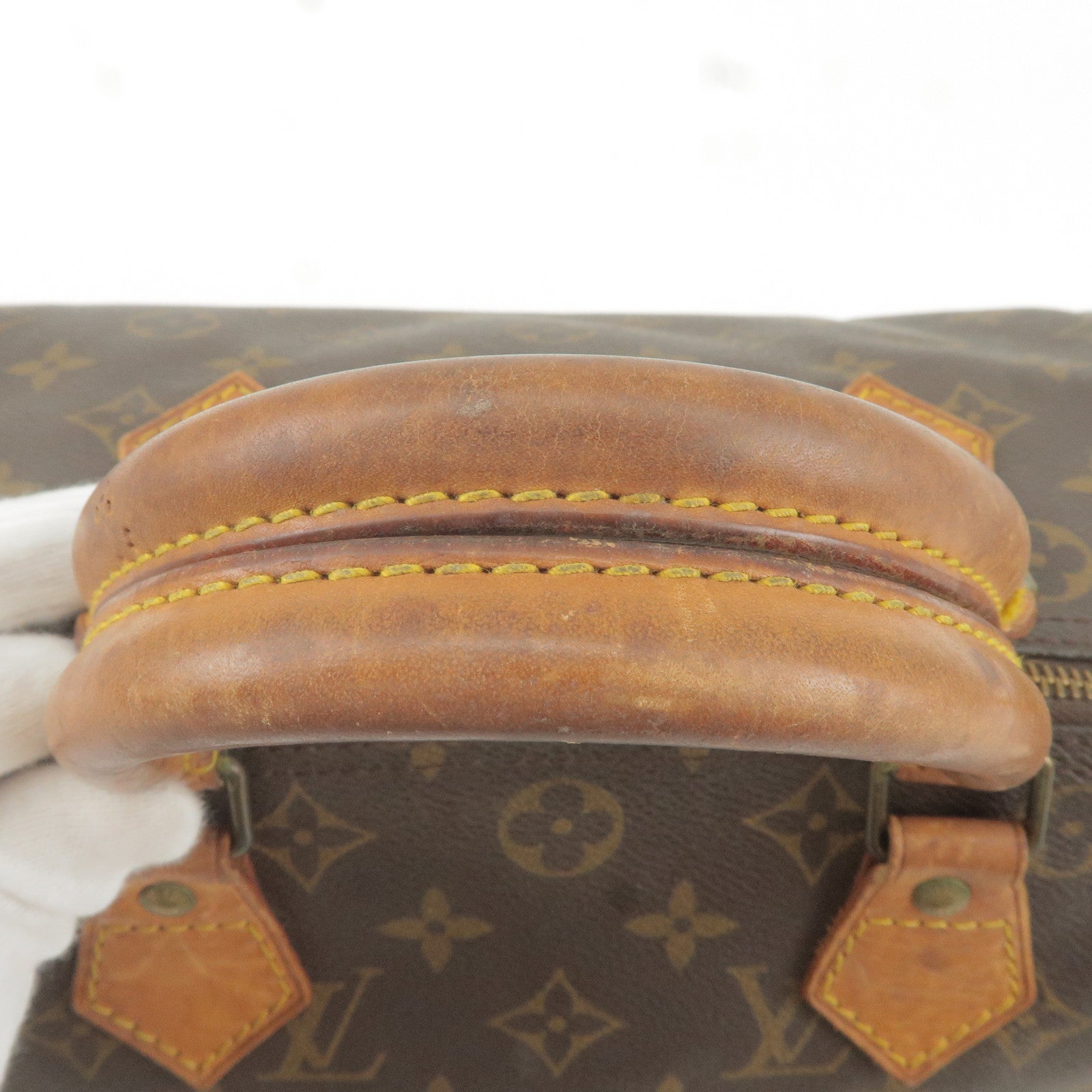 Pre-owned Louis Vuitton 2007 Beverly Mm Shoulder Bag In Brown