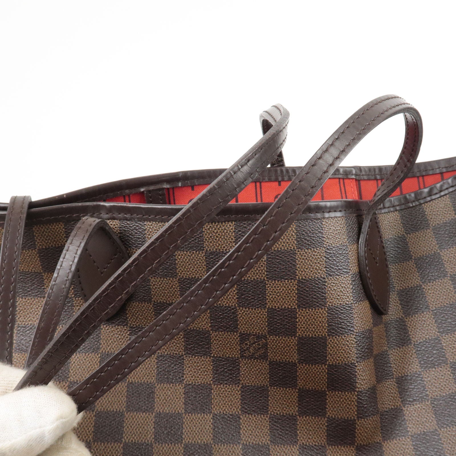 Louis Vuitton Neverfull MM Damier Azur Bags Handbags Purse (Beige) :  : Shoes & Handbags