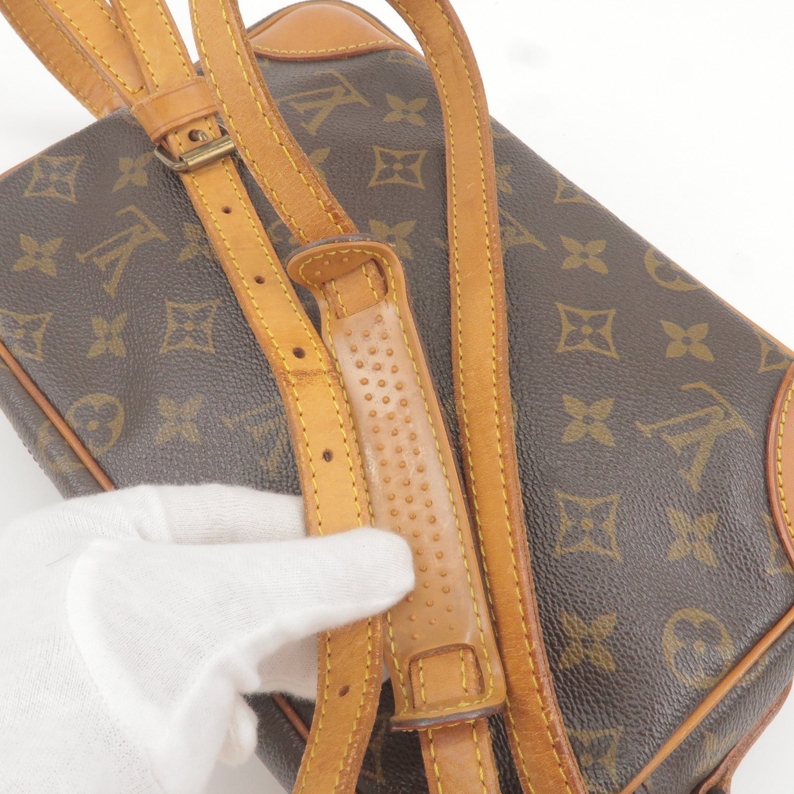 PRELOVED Louis Vuitton Trocadero 27 Shoulder Bag with new strap