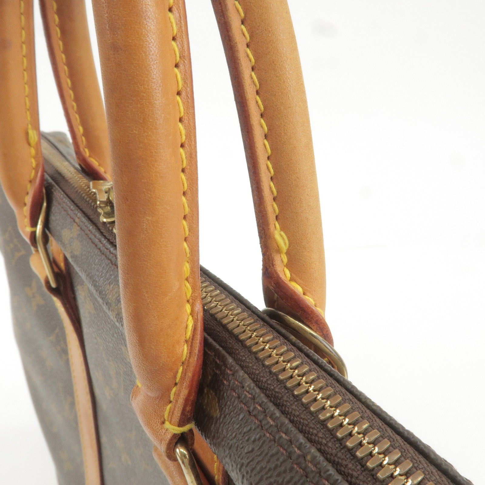 Danube patent leather crossbody bag Louis Vuitton Brown in Patent