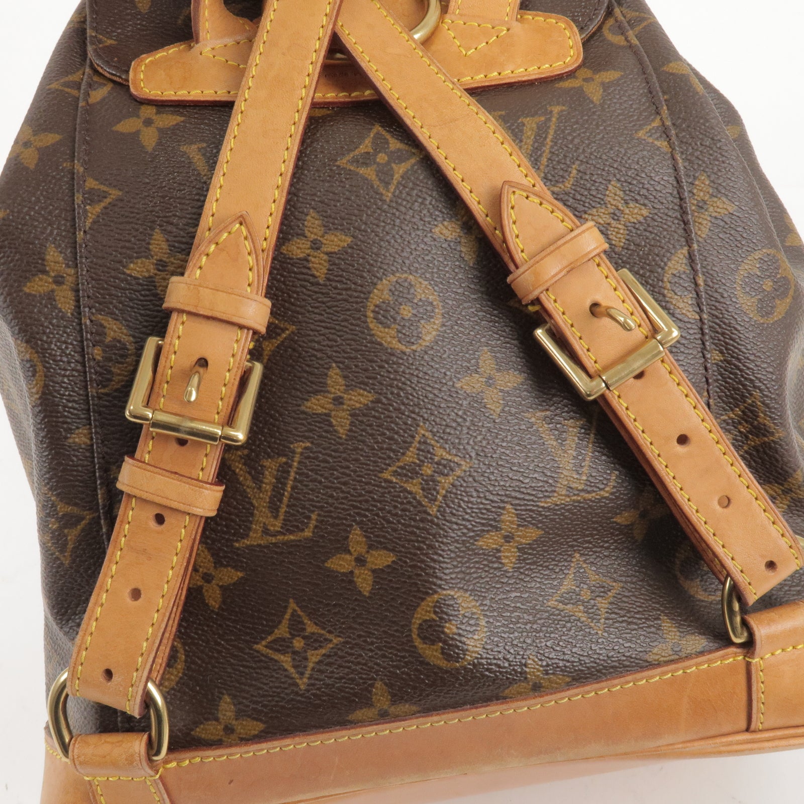 Louis Vuitton Vintage - Monogram Mini Montsouris Backpack - Brown