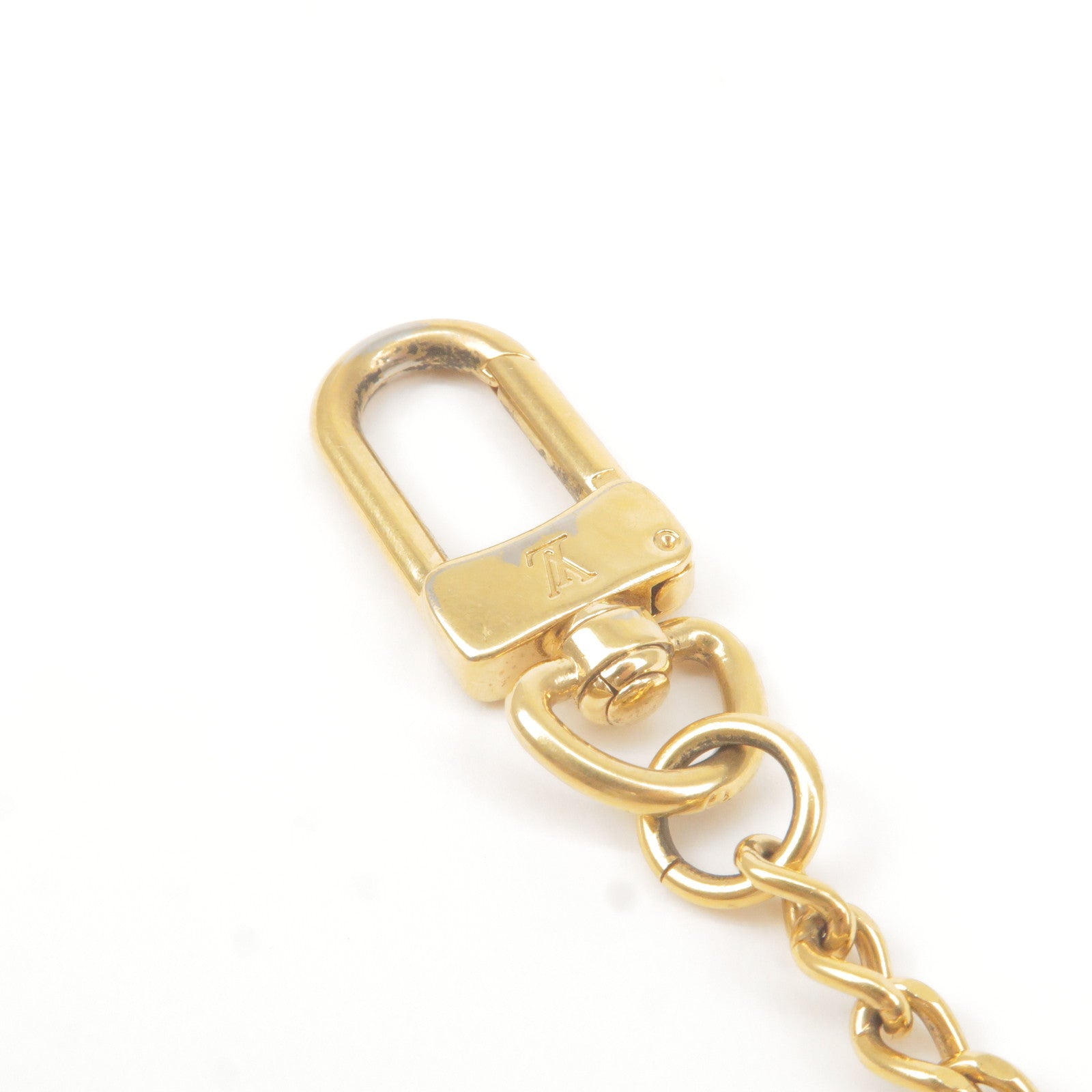 Louis Vuitton Chaine Anneau Cles Keyring (Gold) M58021