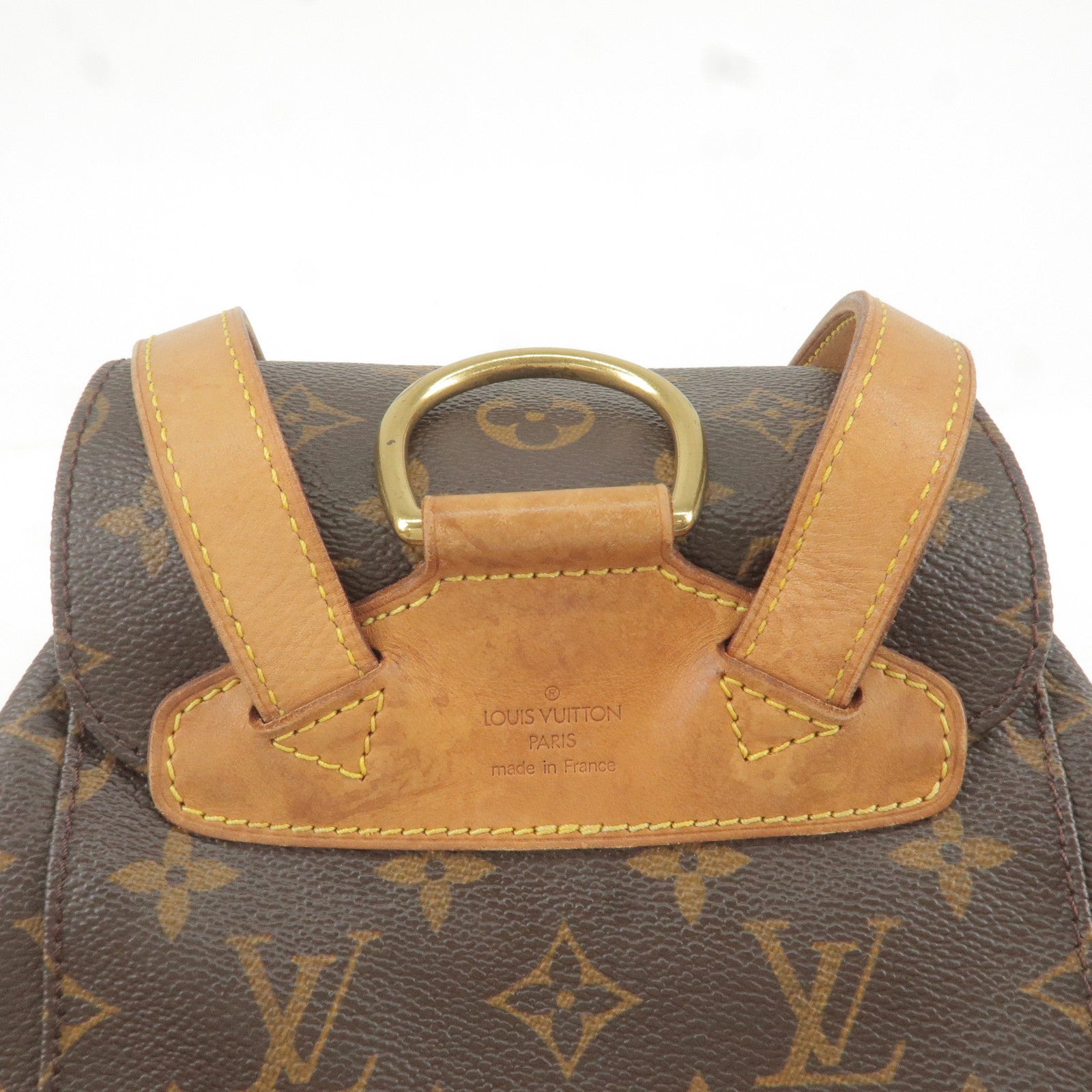 Louis Vuitton 2003 Pre-owned Montsouris GM Backpack - Brown