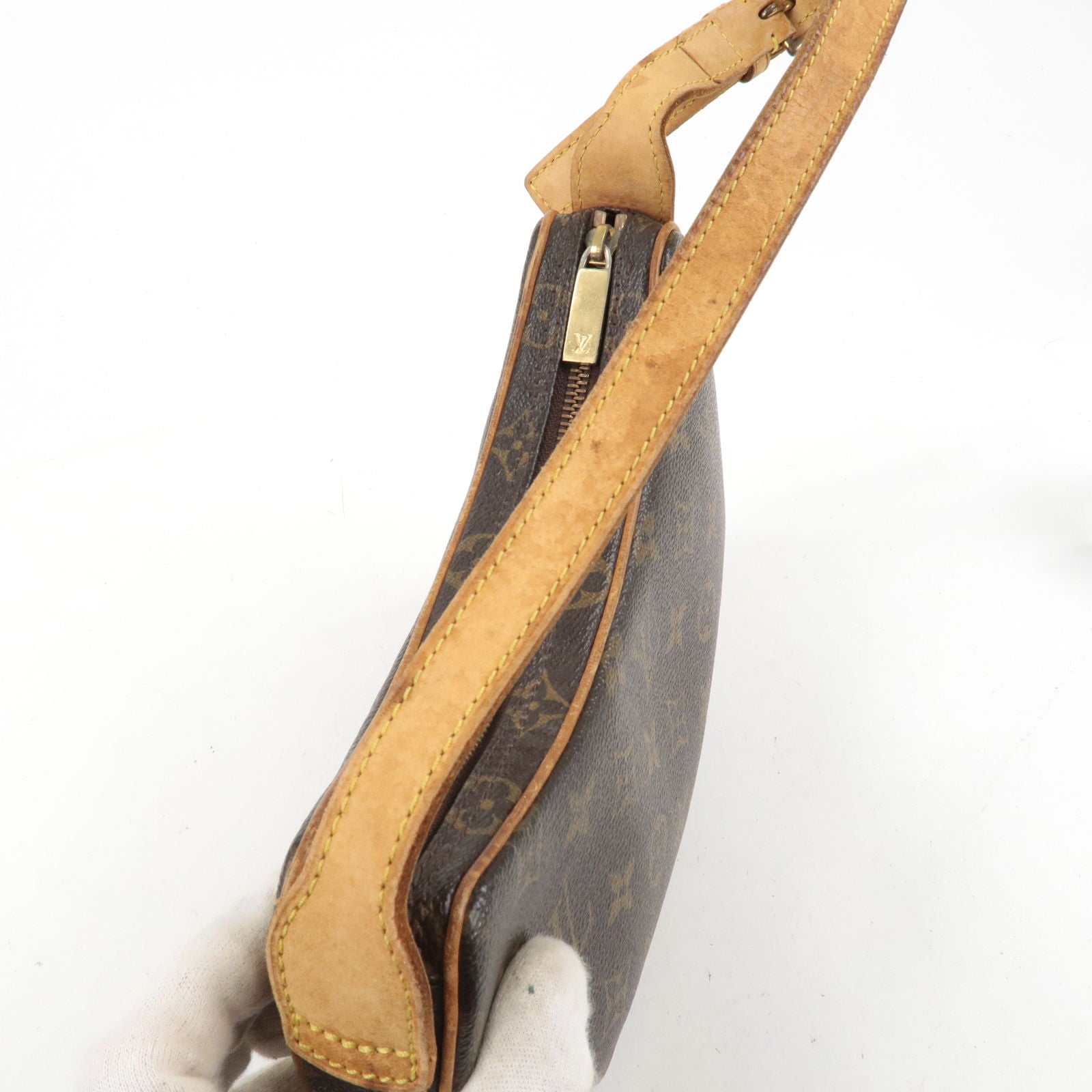 LOUIS VUITTON LV Male Damier Used Shoulder Tote Bag N42240 Vintage