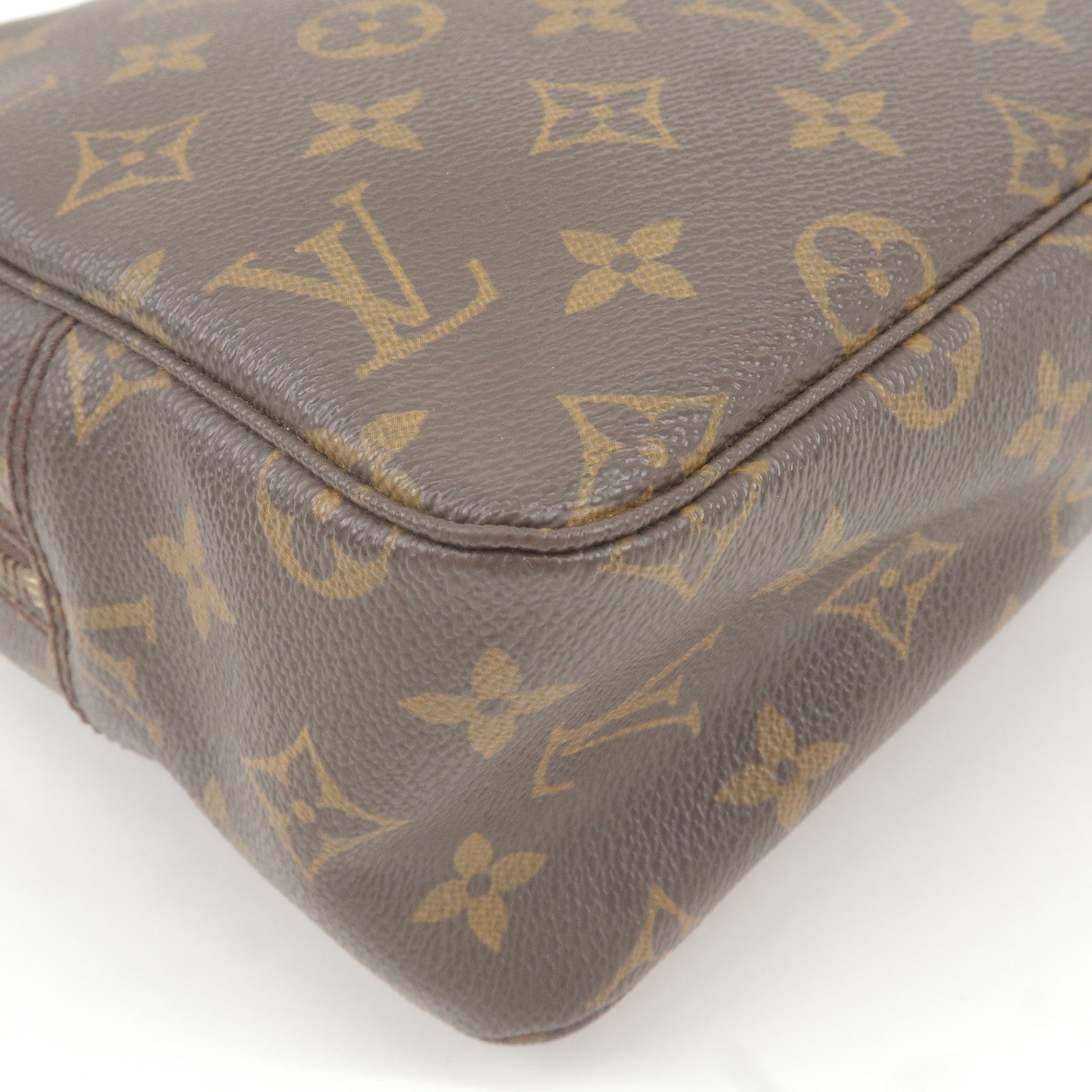 Louis Vuitton Clutch Bag Pouch Trousse Toilette 28 M47522 Monogram